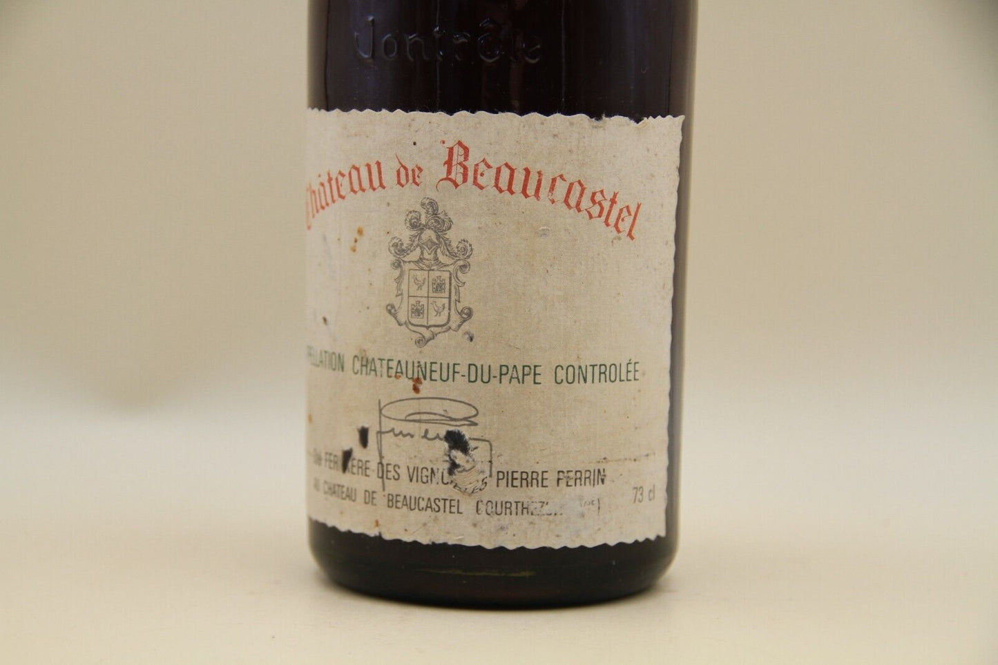 Chateauneuf Du Pape ** 1967 ** Chateau de Beaucastel - Eric-Dixvins