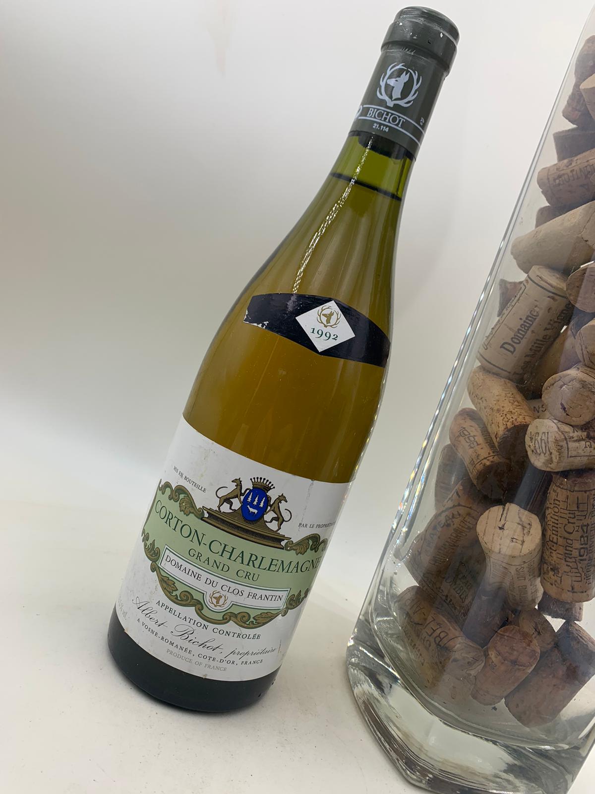 -Corton Charlemagne Grand Cru ** 1992 ** Domaine Du Clos Frantin - Eric-Dixvins