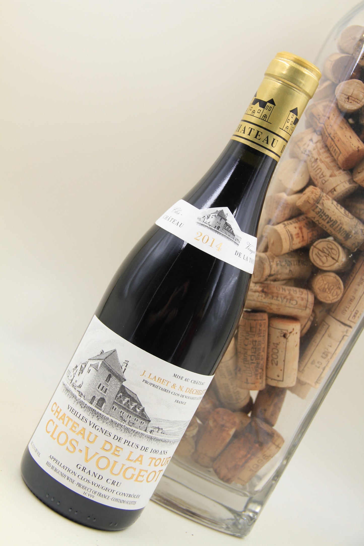 Clos Vougeot Grand Cru Vielles Vignes + 100 ans ** 2014** Chateau De La Tour - Eric-Dixvins