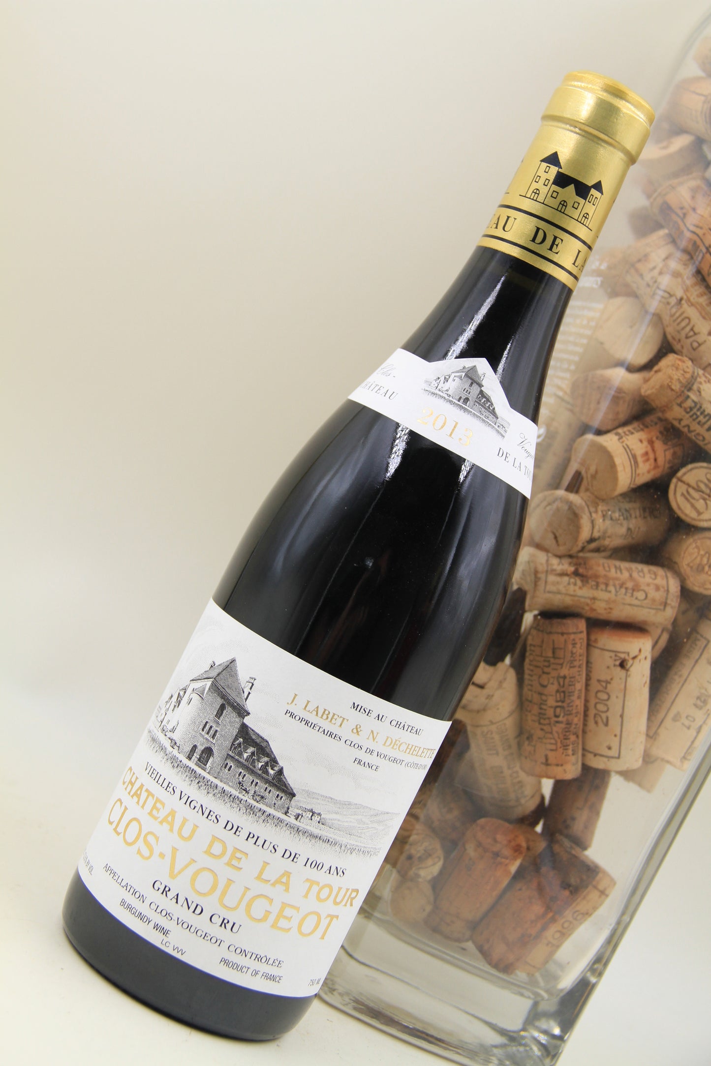 Clos Vougeot Grand Cru Vielles Vignes + 100 ans ** 2013** Chateau De La Tour - Eric-Dixvins