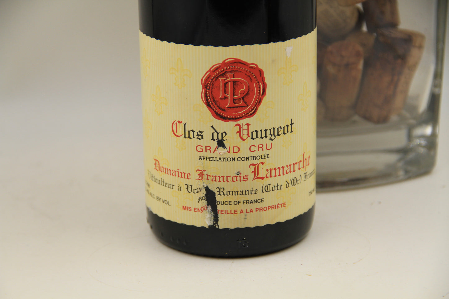 - Clos De Vougeot Grand Cru **1998 ** Francois Lamarche - Eric-Dixvins