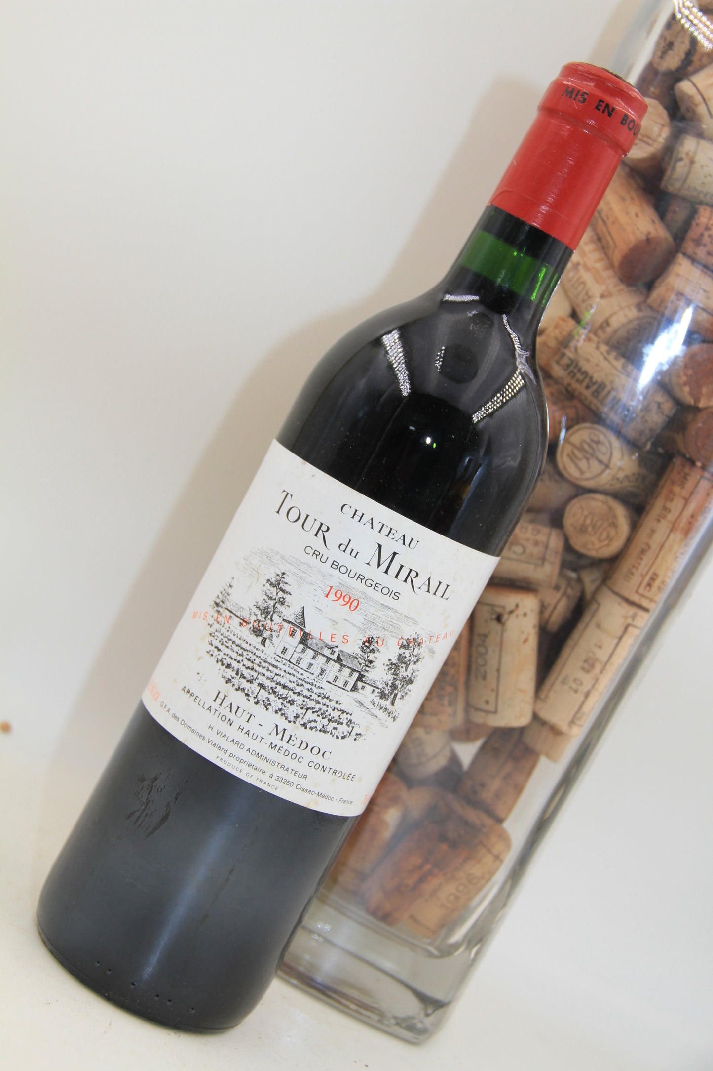 Chateau Tour du Mirail **1990** CRU bourgeois Medoc - Eric-Dixvins