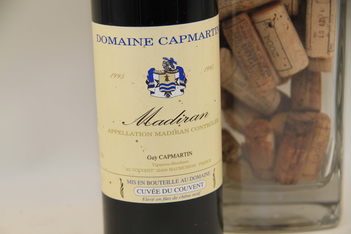 Domaine Cap Martin Cuvée du Couvent **1995 ** Madiran Guy CapMartin - Eric-Dixvins