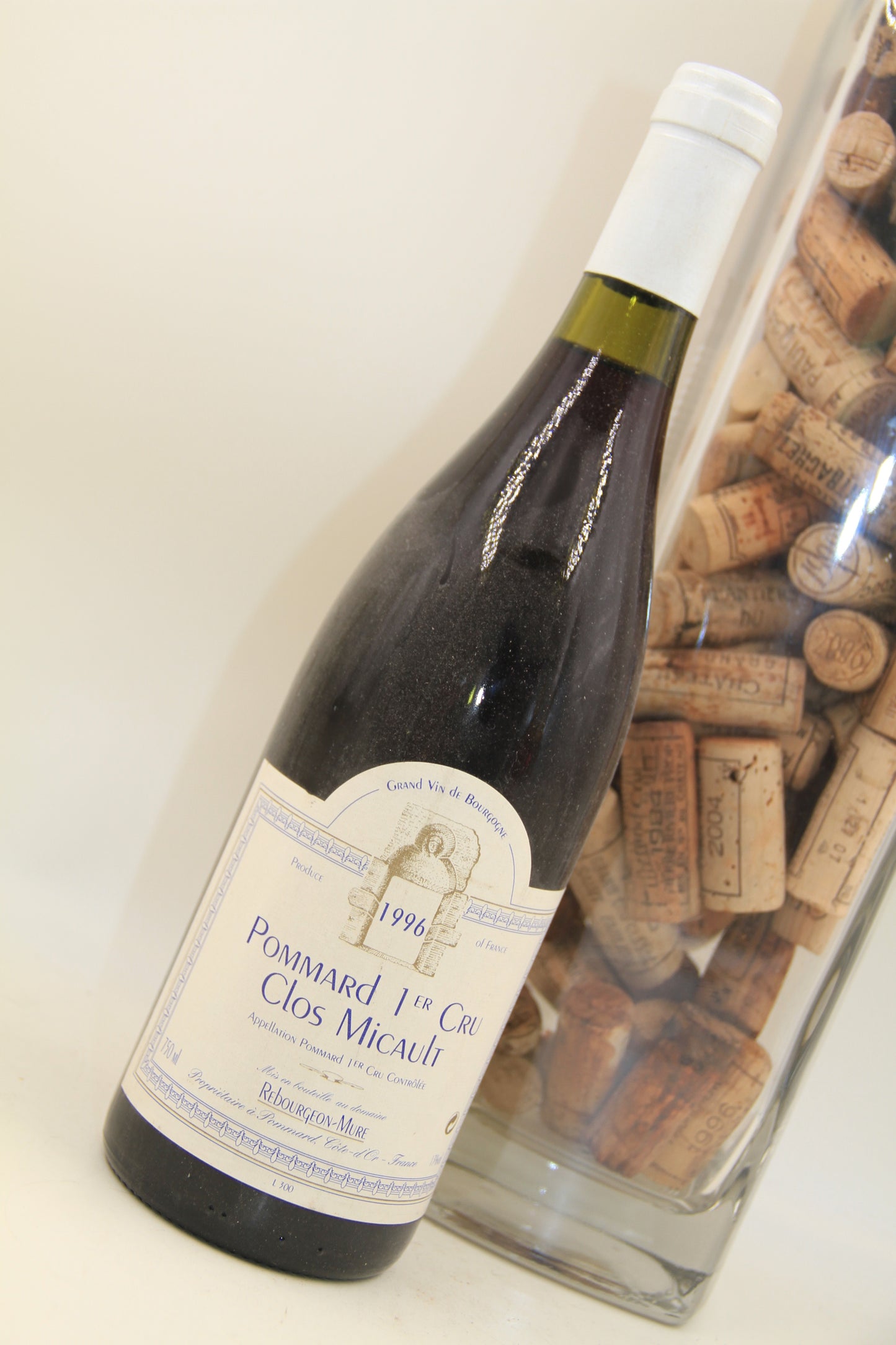 -Pommard 1er Cru "Clos Micault" **1996 ** Rebourgeon-Mure - Eric-Dixvins