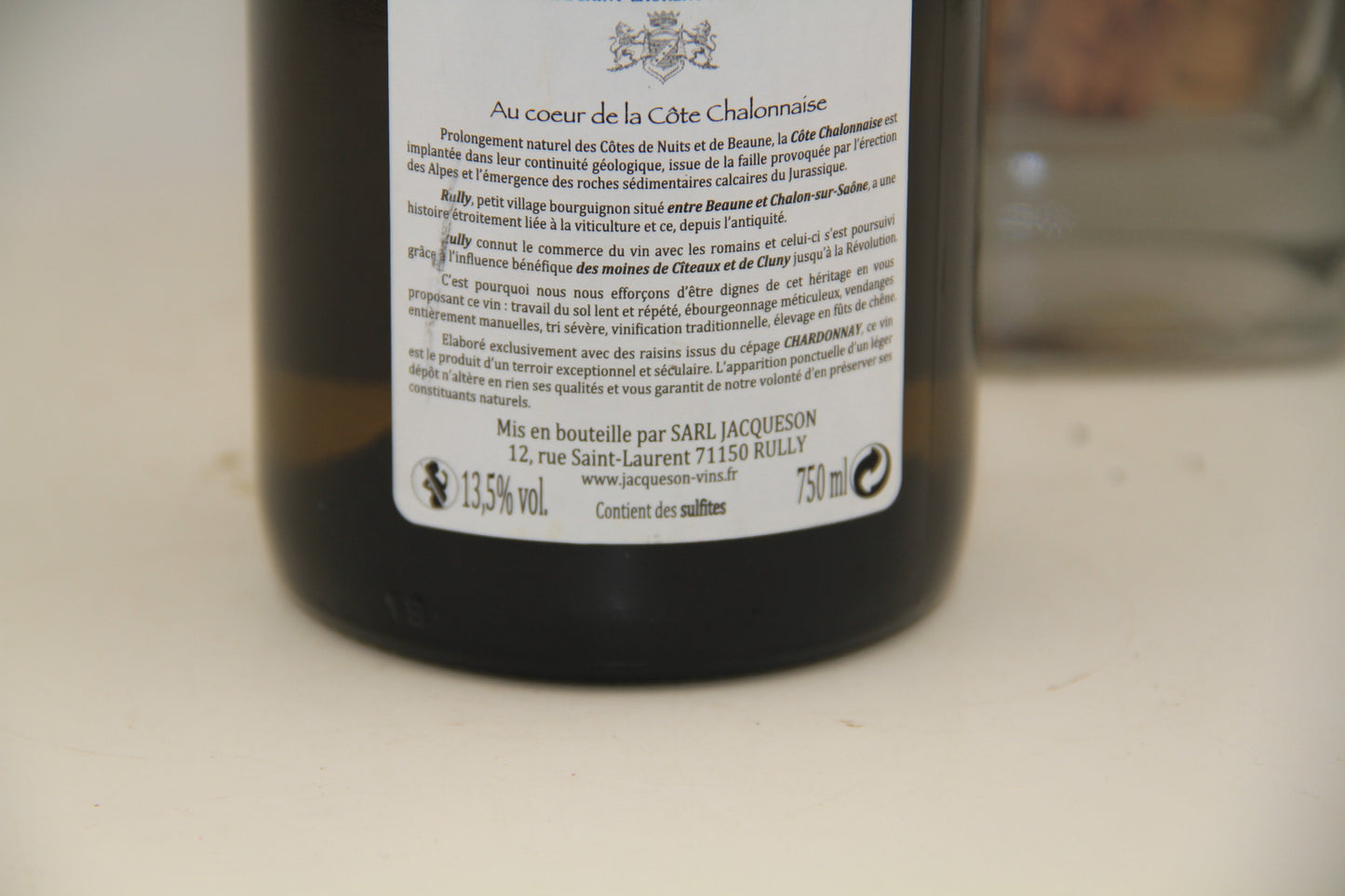 Rully 1er cru " Gresigny " ** 2015 ** Paul & Marie Jacqueson - Eric-Dixvins