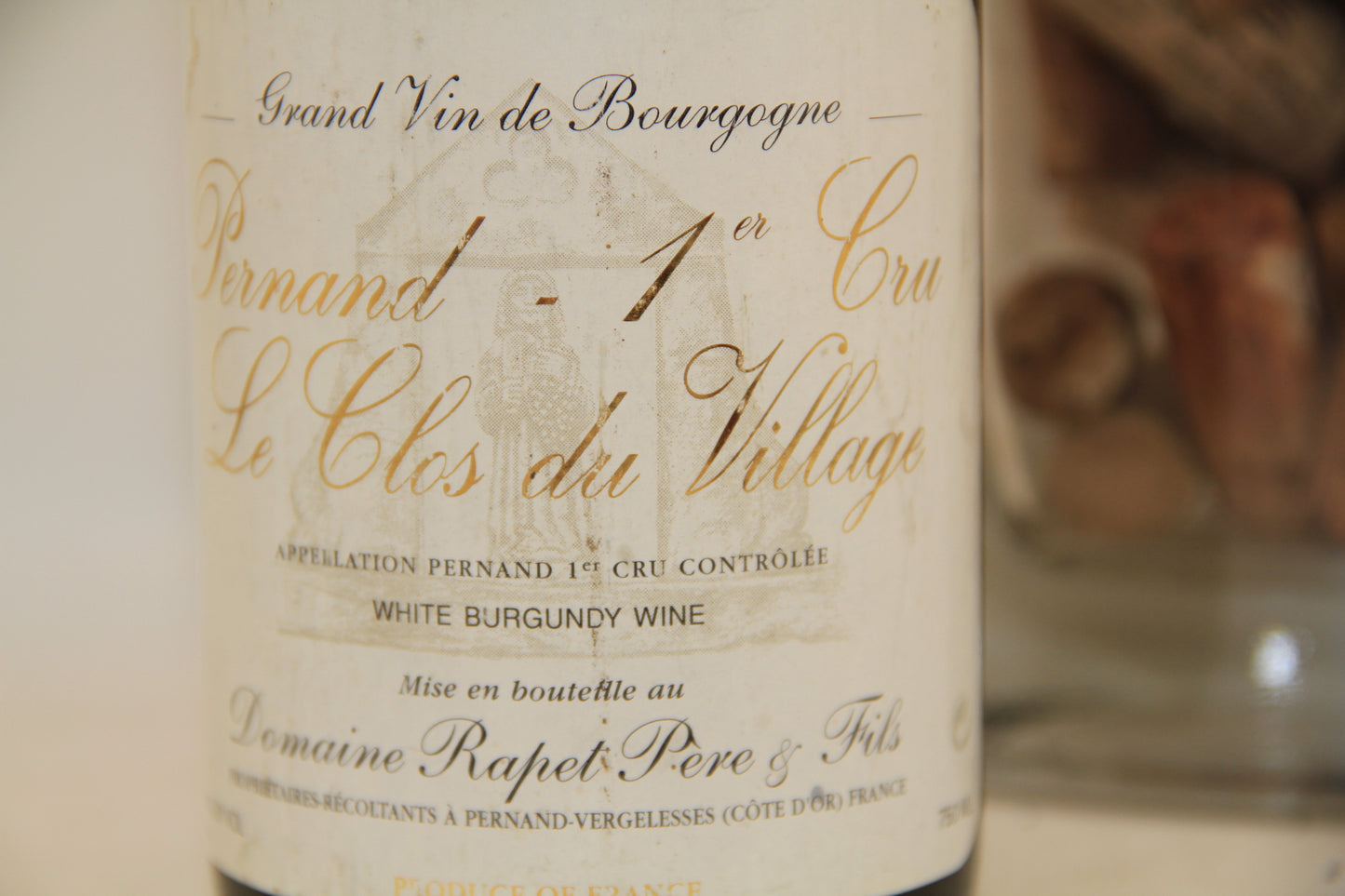 Pernand 1er Cru"LE Clos du Village " ** 2004 ** Domaine Rapet - Eric-Dixvins