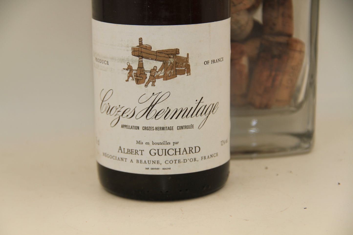 - Crozes-Hermitage **1989** Abert Guichard - Eric-Dixvins