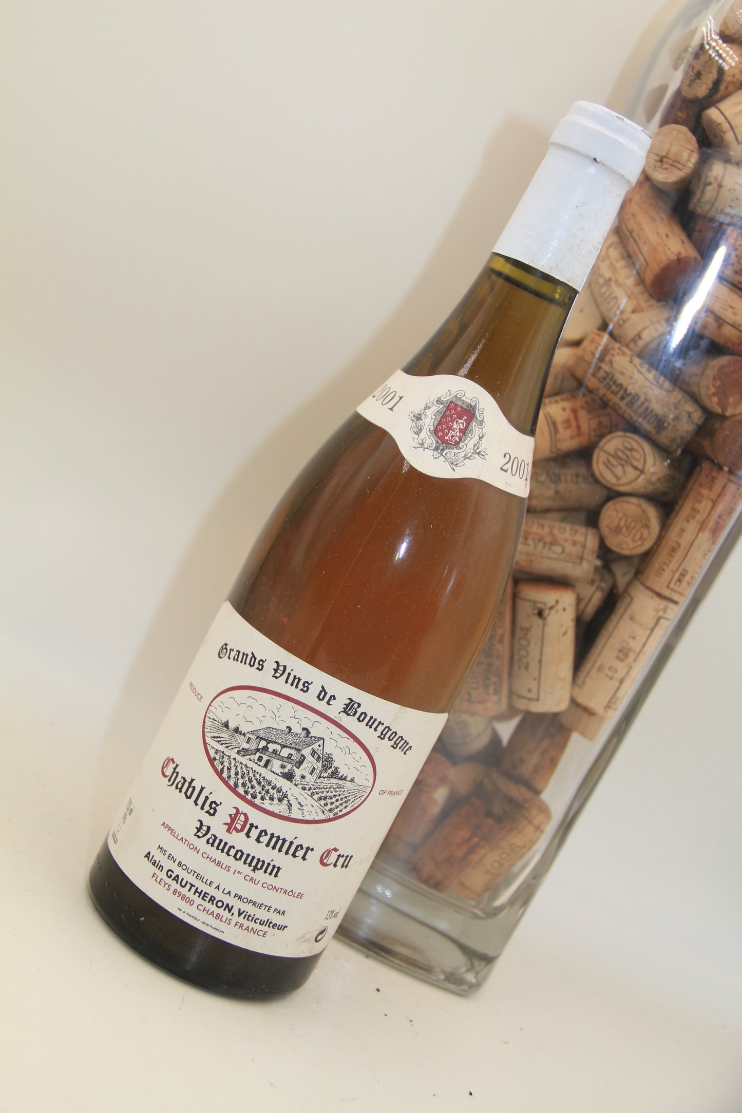 Chablis 1er Cru "Vaucoupin " **2001** Alain Gautheron - Eric-Dixvins