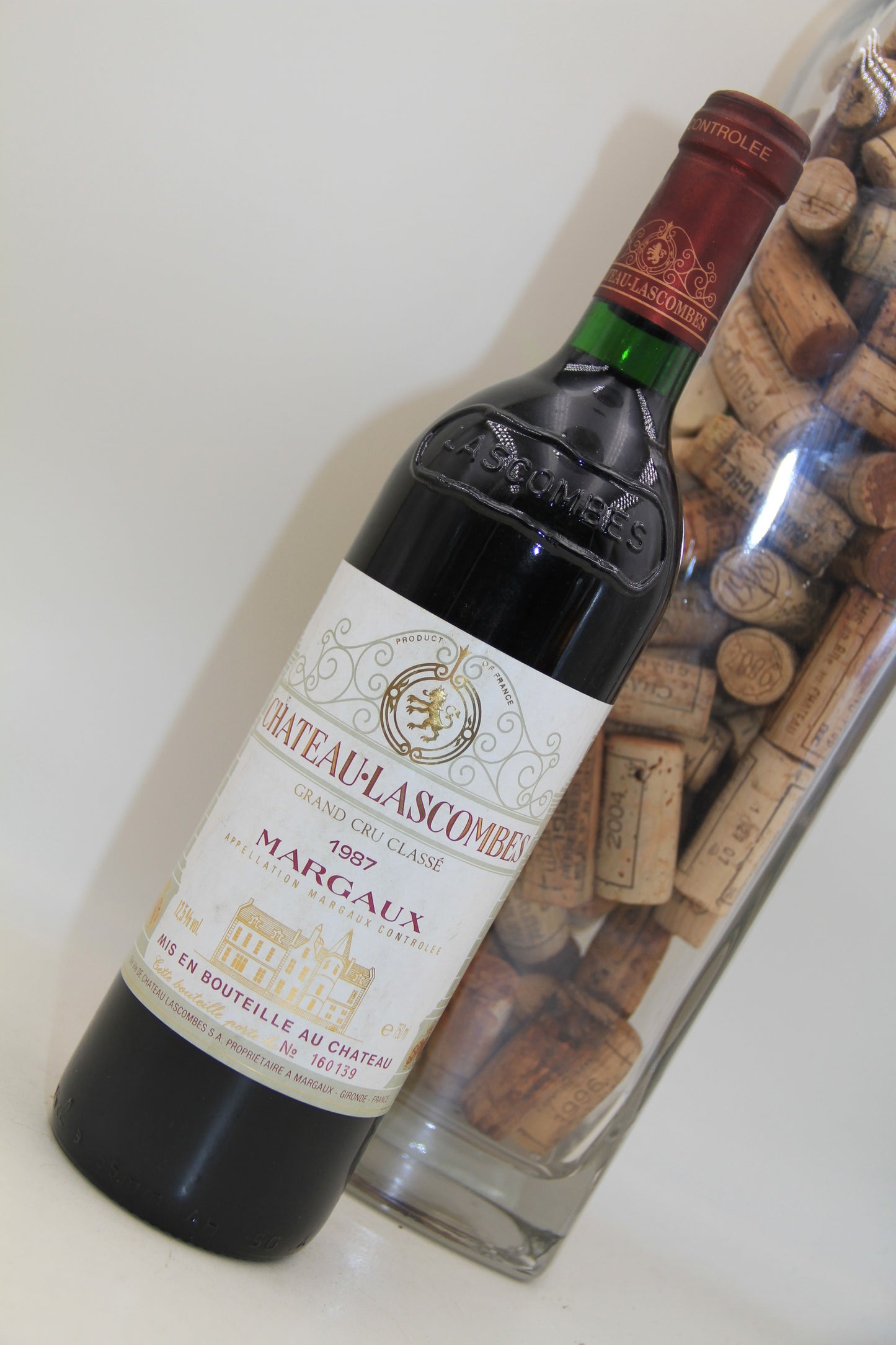 Chateau lascombes **1987 ** Grand Cru Classé Margaux - Eric-Dixvins