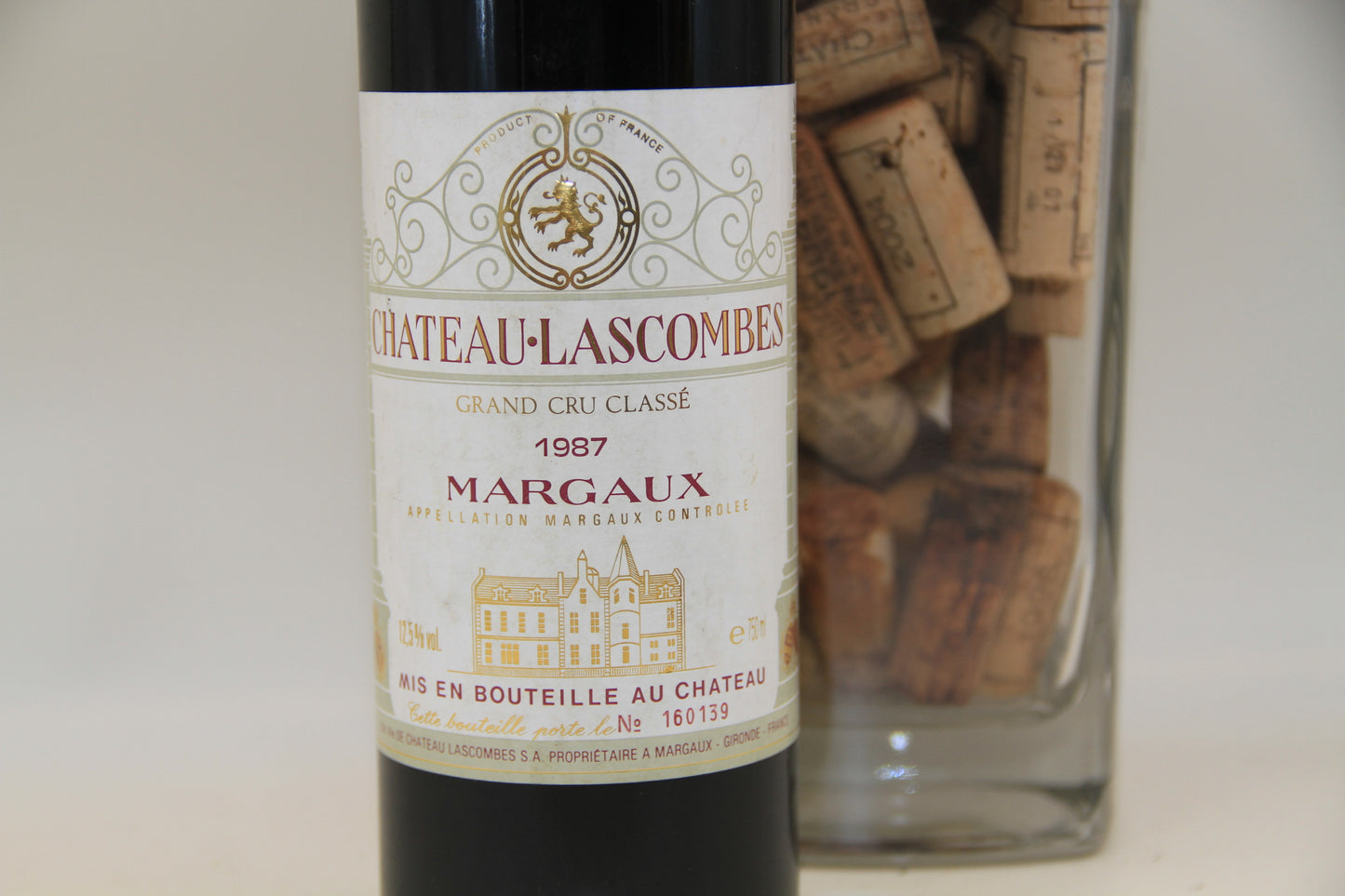 Chateau lascombes **1987 ** Grand Cru Classé Margaux - Eric-Dixvins