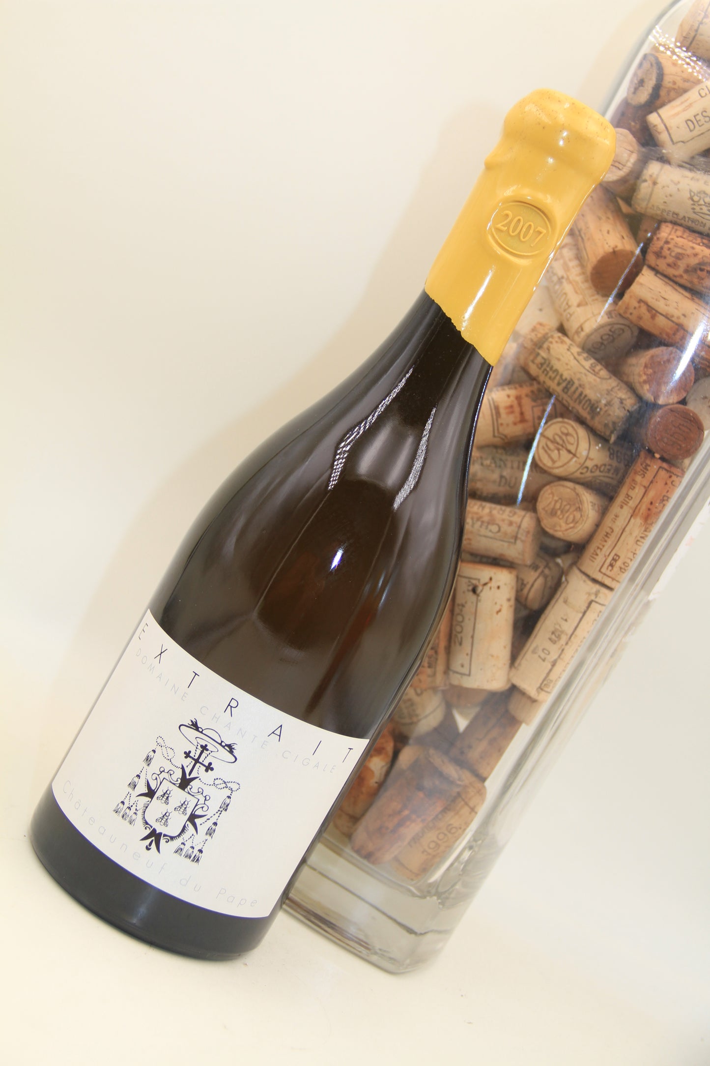 - Chateauneuf du Pape " Extrait" **2007 ** Domaine Chante Cigale. Sabon Favier - Eric-Dixvins