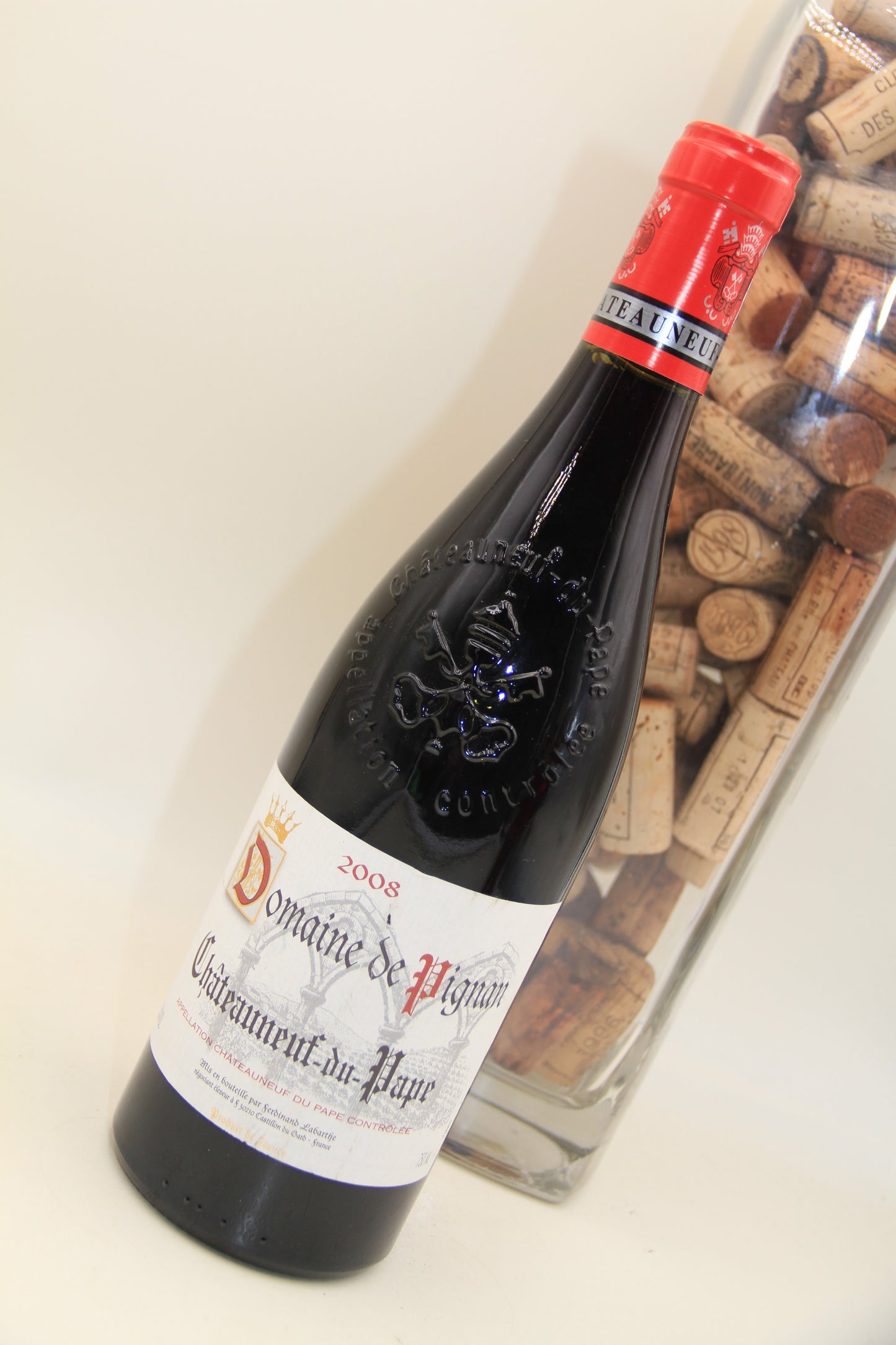 - Chateauneuf du Pape **2008** Domaine de Pignan - Eric-Dixvins