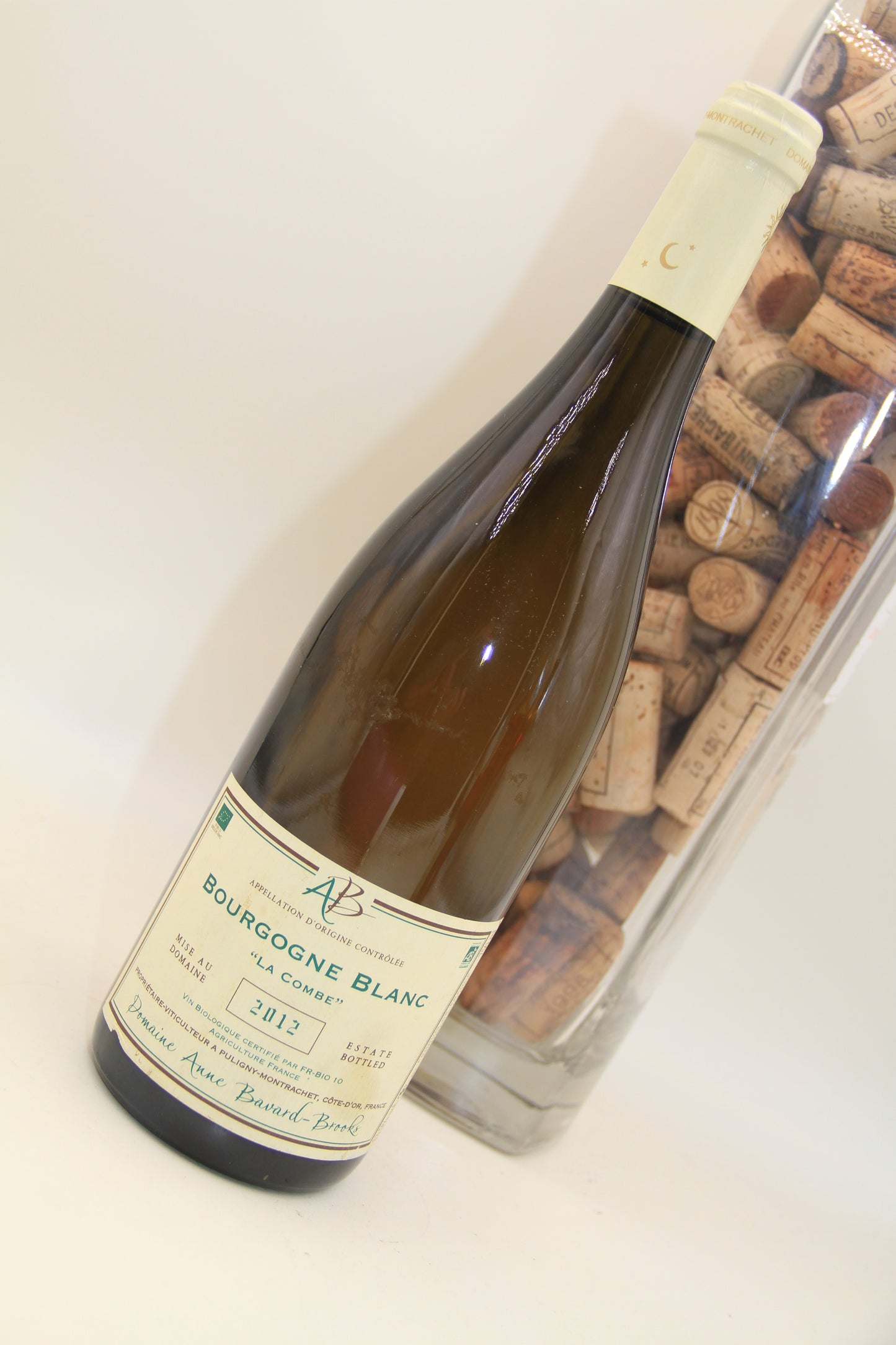 -Bourgogne blanc "La Combe " **2012** Bio Bavarrd Brooks - Eric-Dixvins