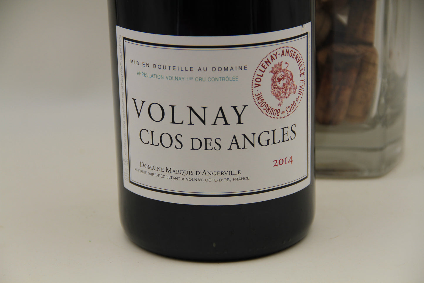 Volnay "Clos des Anges " 1er Cru ** 2014 ** Marquis d'Angerville Magnum 1,5 L - Eric-Dixvins