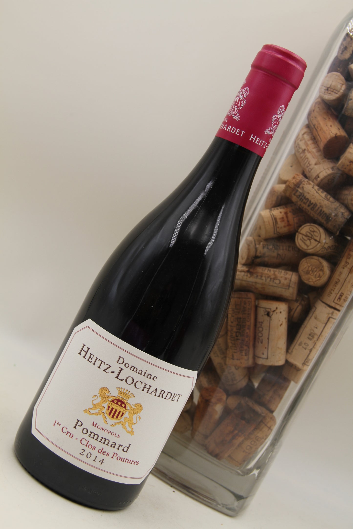 - Pommard 1er Cru "Clos des Poutures " **2014 ** Domaine Heitz -Lochardet - Eric-Dixvins