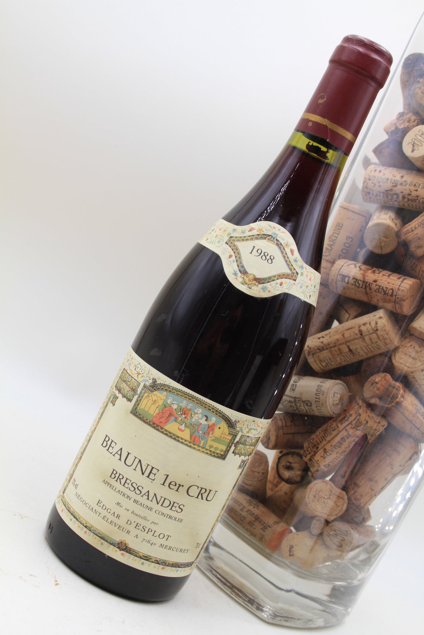 - Beaune 1er Cru "Bressandes" ** 1988 ** Edgar D'Esplot - Eric-Dixvins