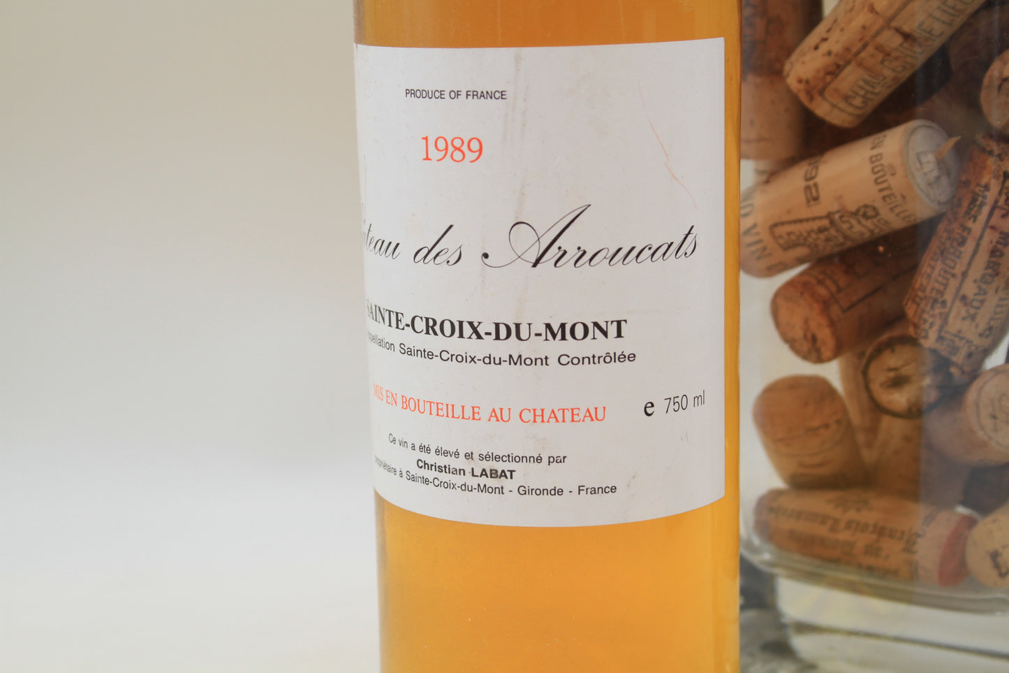 -Chateau Des Arroucats **1989 ** Sainte croix du Mont - Eric-Dixvins