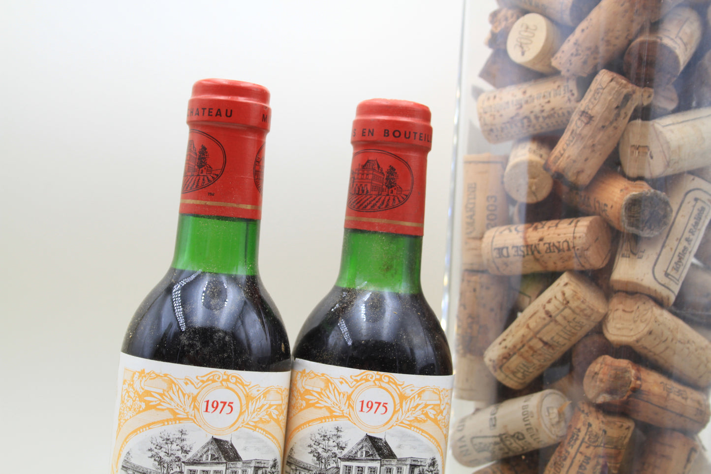 Chateau Pedesclaux **1975** Grand Cru Classé Pauillac 37,5cl x2 - Eric-Dixvins