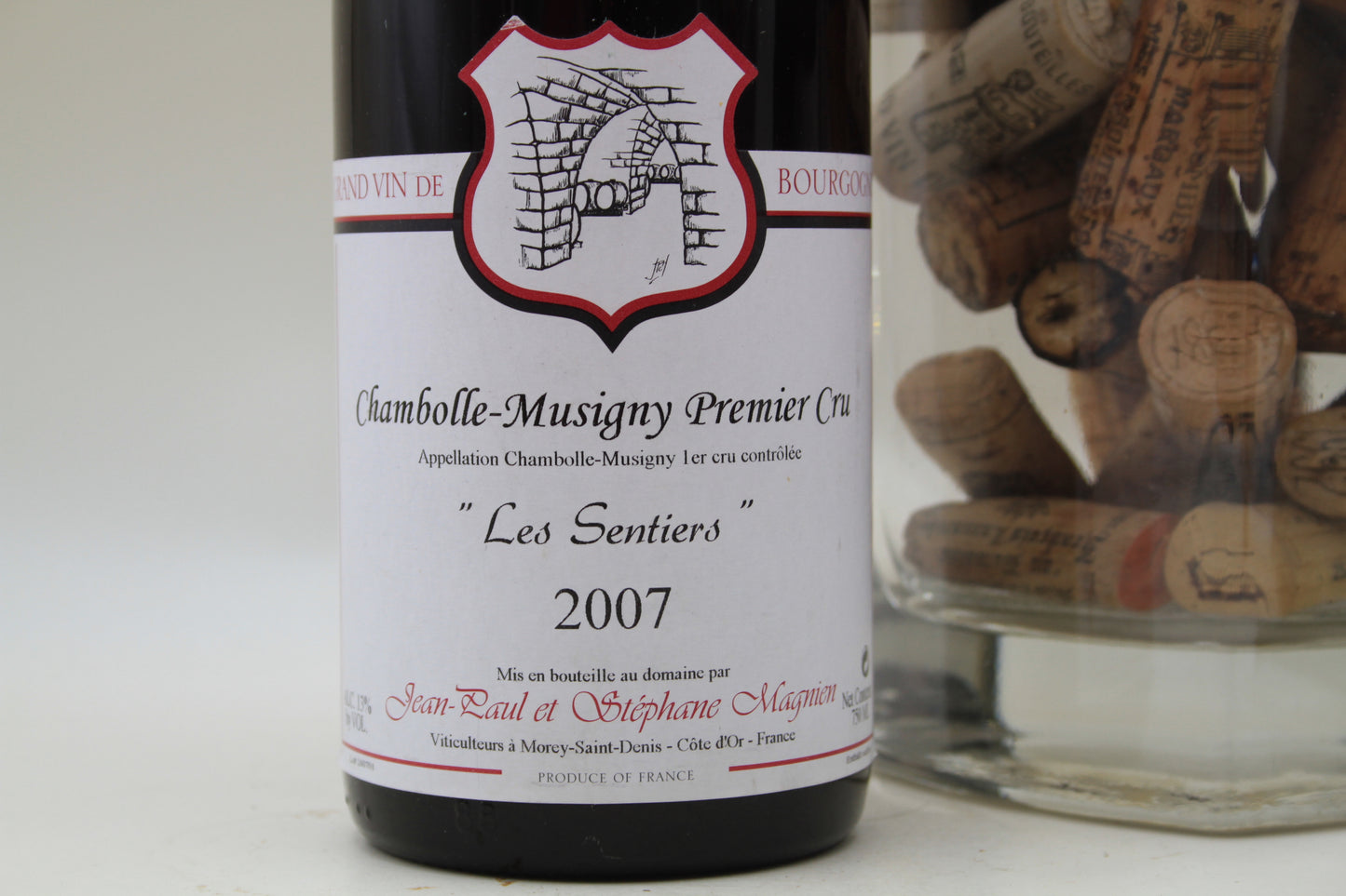 Chambolle Musigny 1er Cru "Les Sentiers " ** 2007 ** Stephane Magnien - Eric-Dixvins