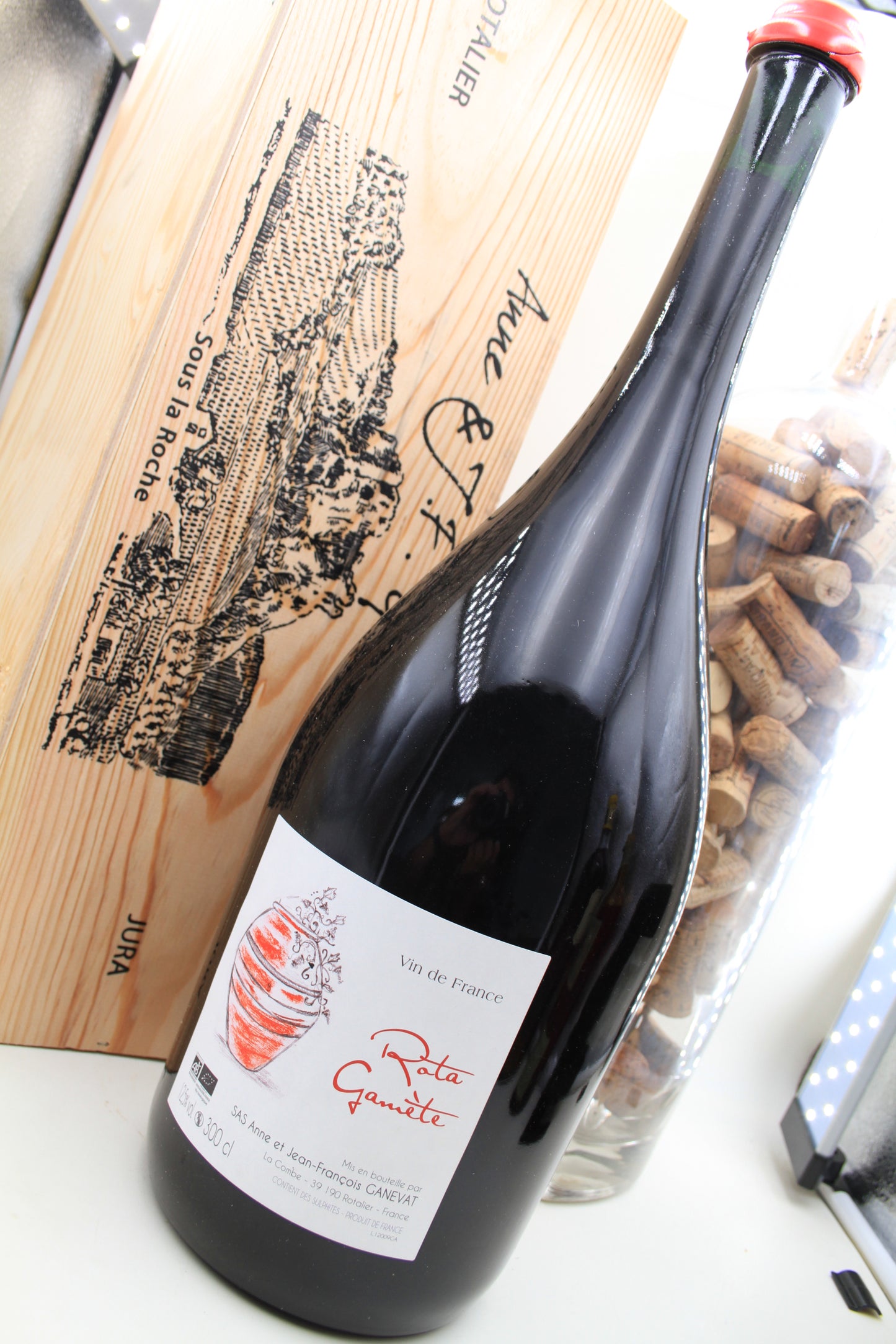 Rota Gamete** ** Anne et JF Ganevat Double magnum. 3 Litres - Eric-Dixvins