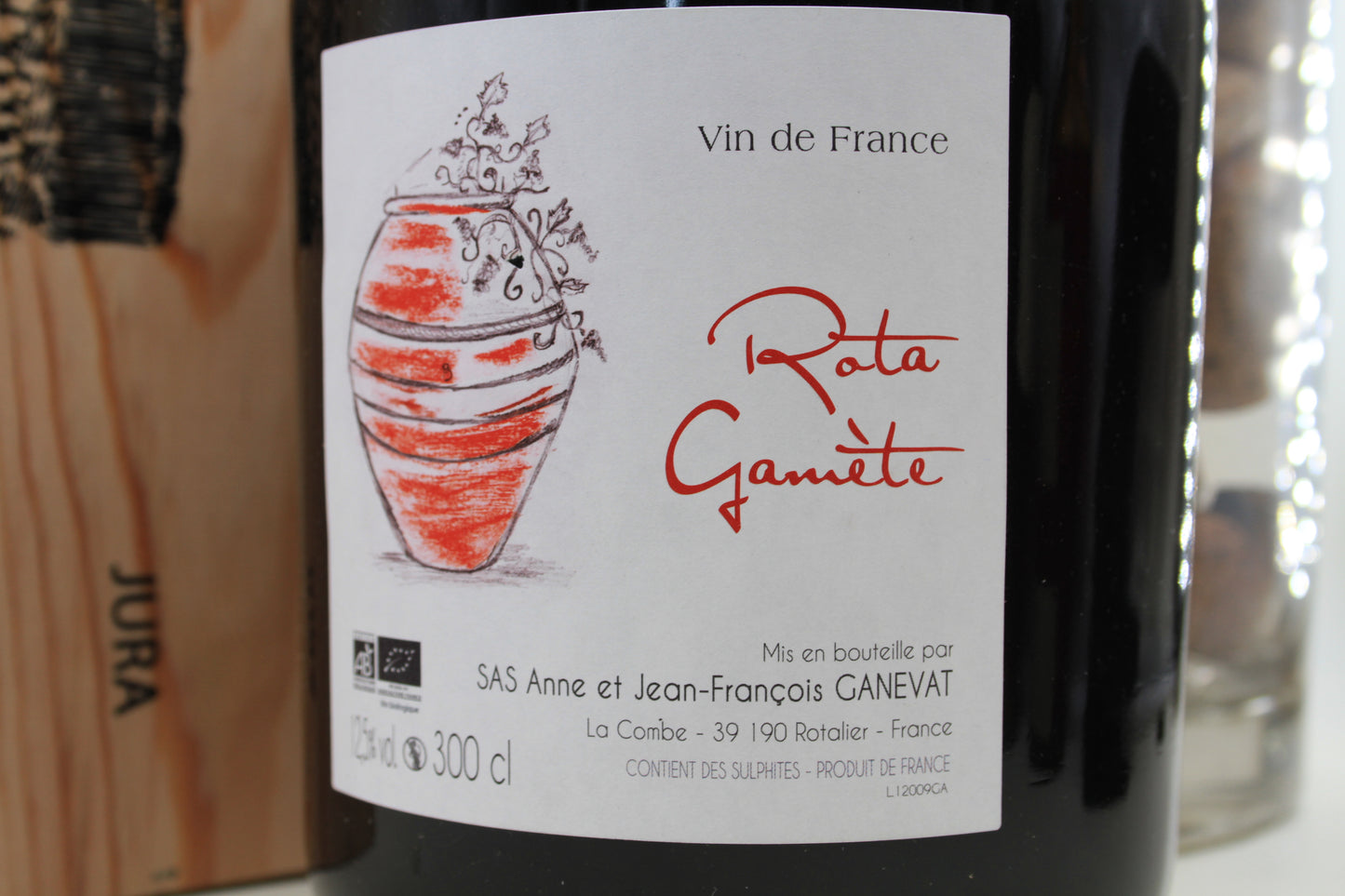 Rota Gamete** ** Anne et JF Ganevat Double magnum. 3 Litres - Eric-Dixvins
