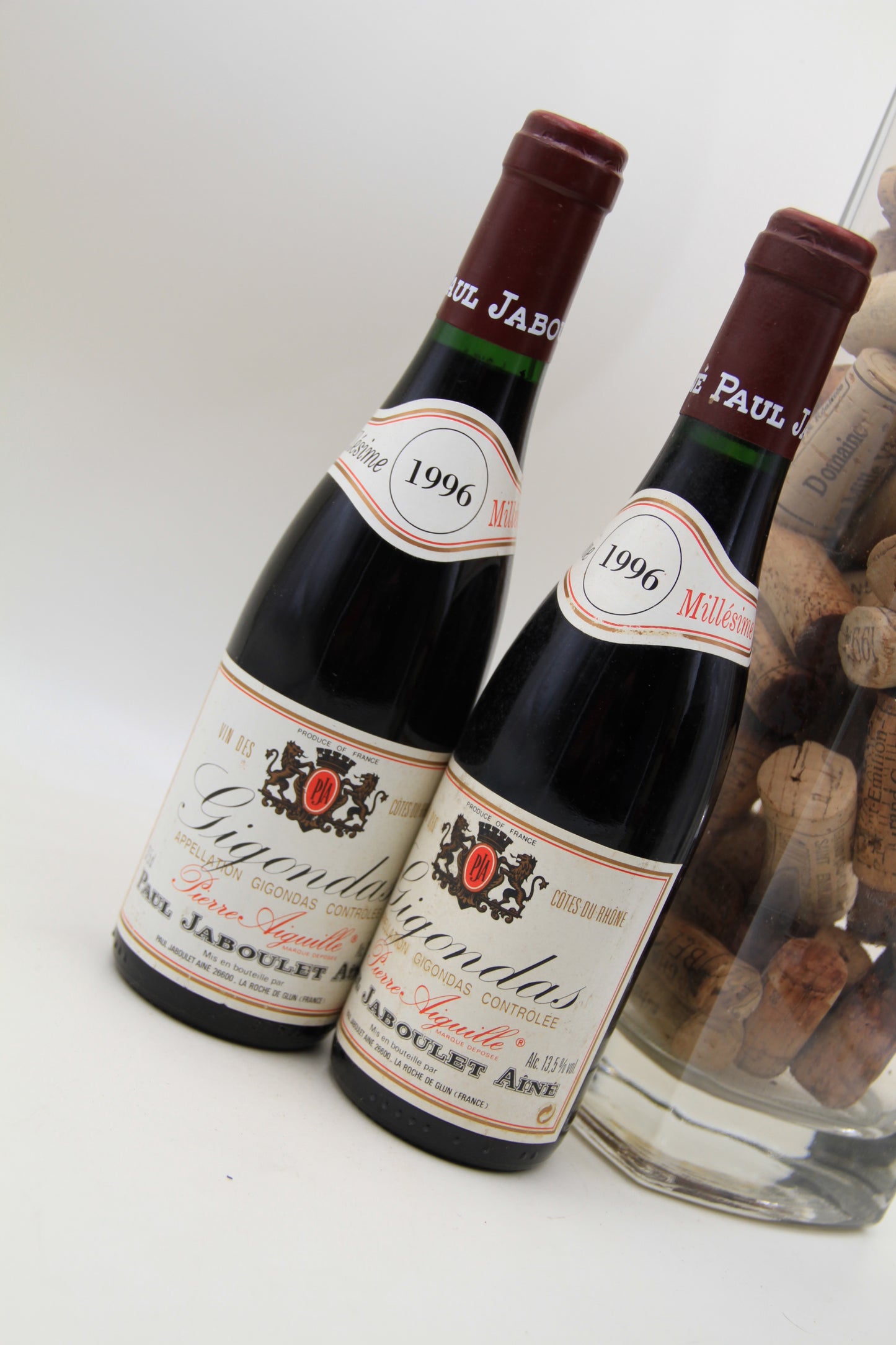 Gigondas **1996 ** Paul Jaboulet Ainé. 2x37,5cl - Eric-Dixvins