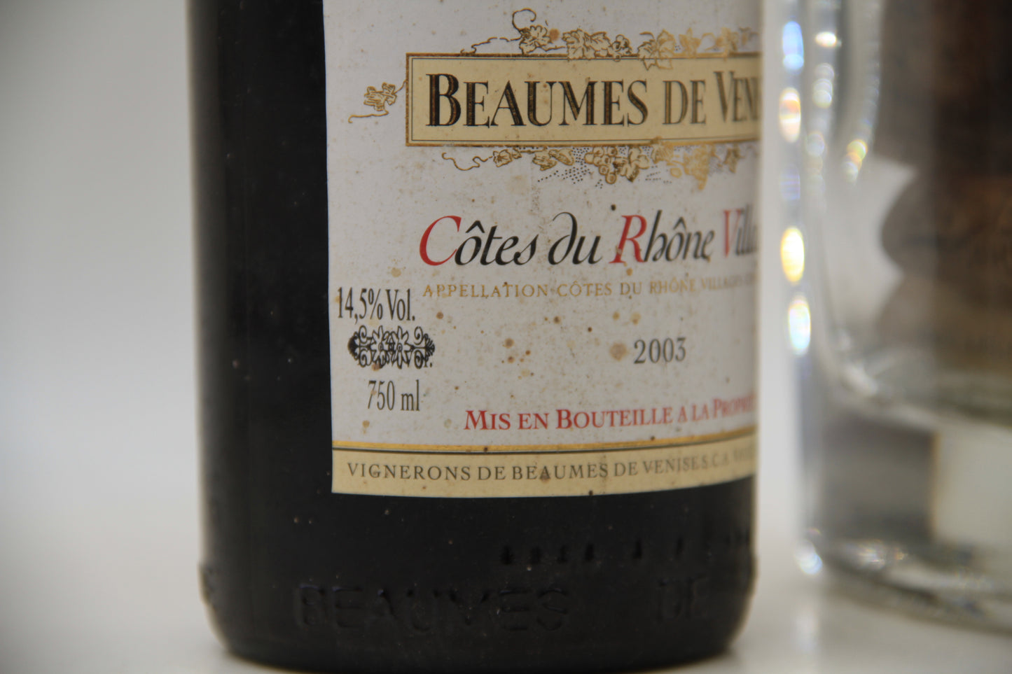 Beaumes De Venise ** 2003 ** Vignerons de Beaumes De Venise - Eric-Dixvins