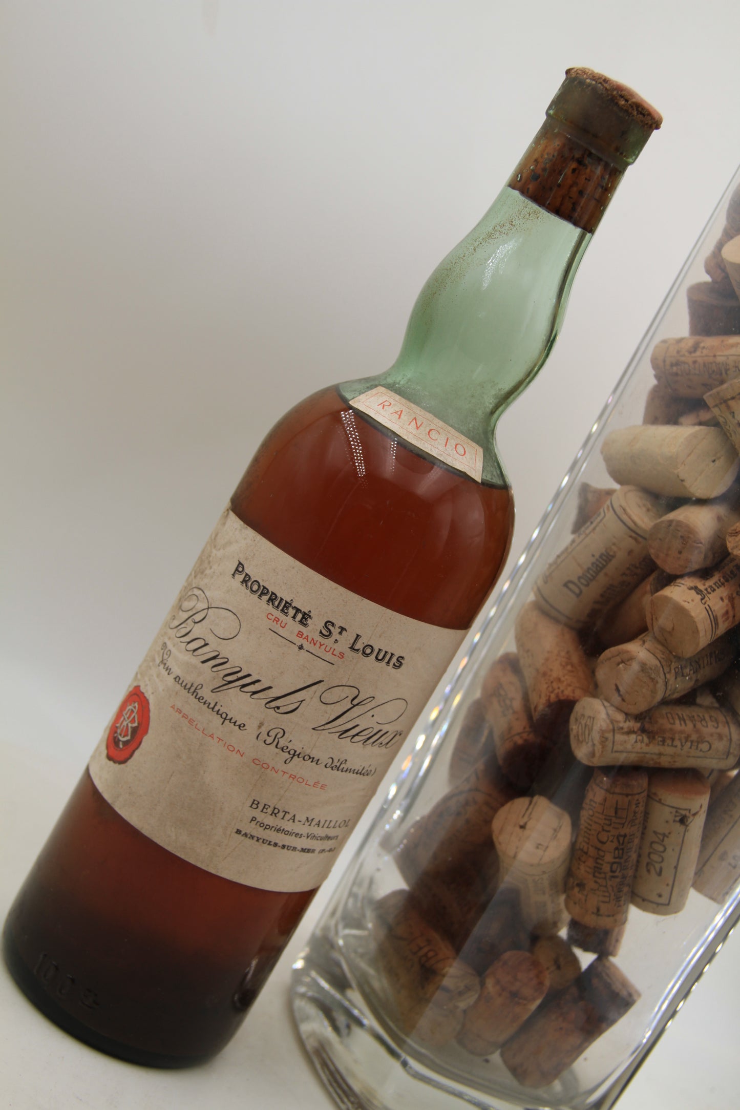 Banyuls Vieux Rancio ** 50 ties ** Propriété St Louis Berta - Maillon - Eric-Dixvins