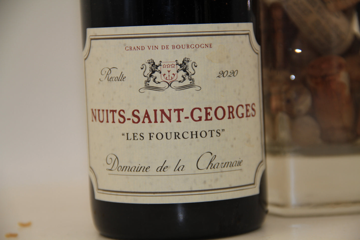 - Nuits Saint Georges " Les Fourchots " ** 2020 ** Domaine de la Charmaie - Eric-Dixvins