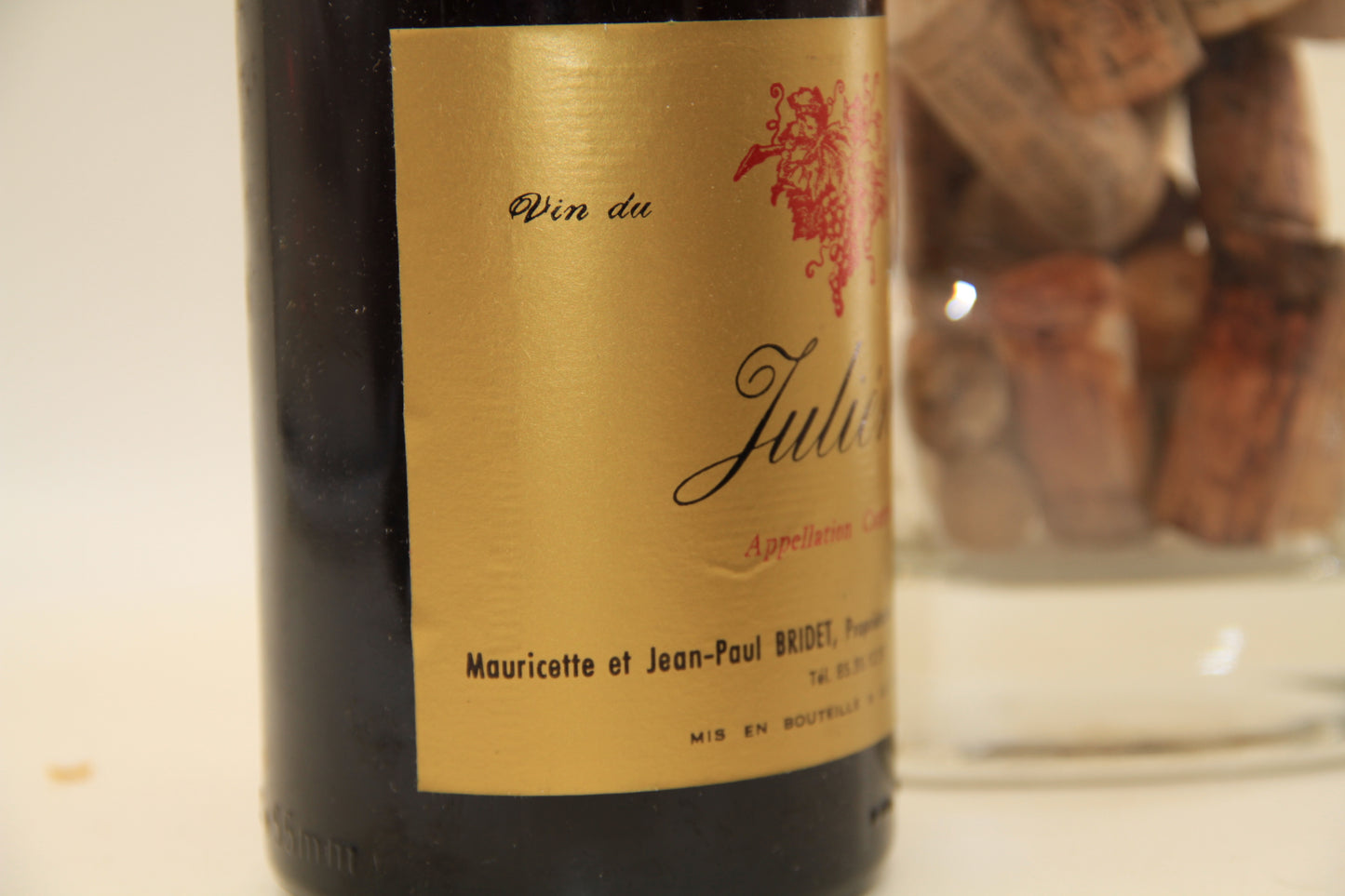 -Juliénas ** 1985 ** Mauricette et Jean Paul Bridet - Eric-Dixvins