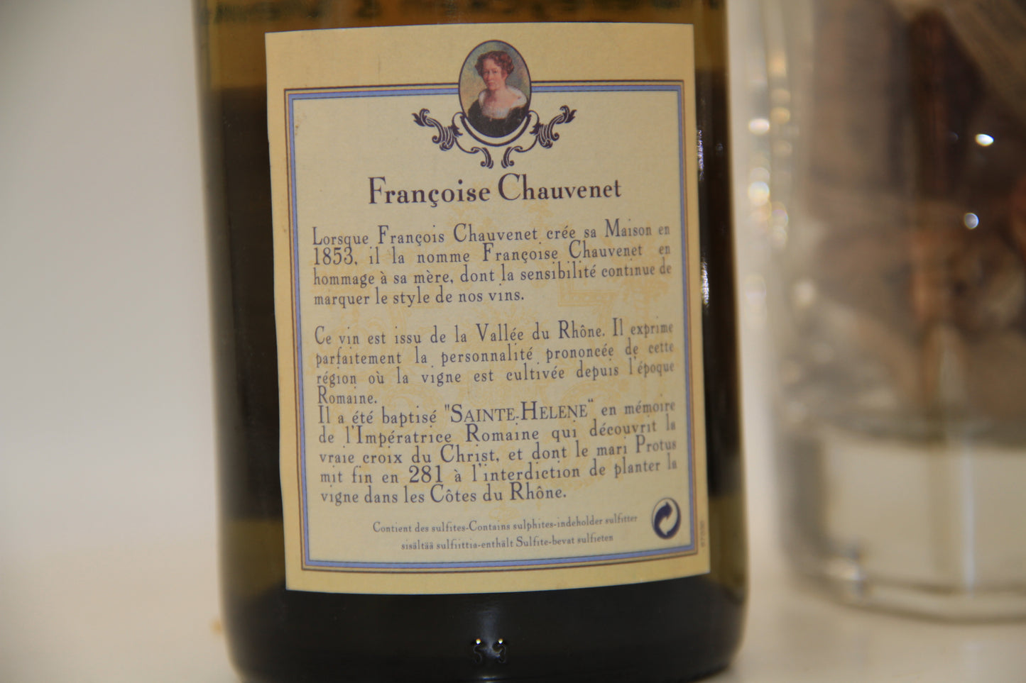 Cotes-Du-Rhone "Sainte Hélène" **2004** Chauvenet - Eric-Dixvins