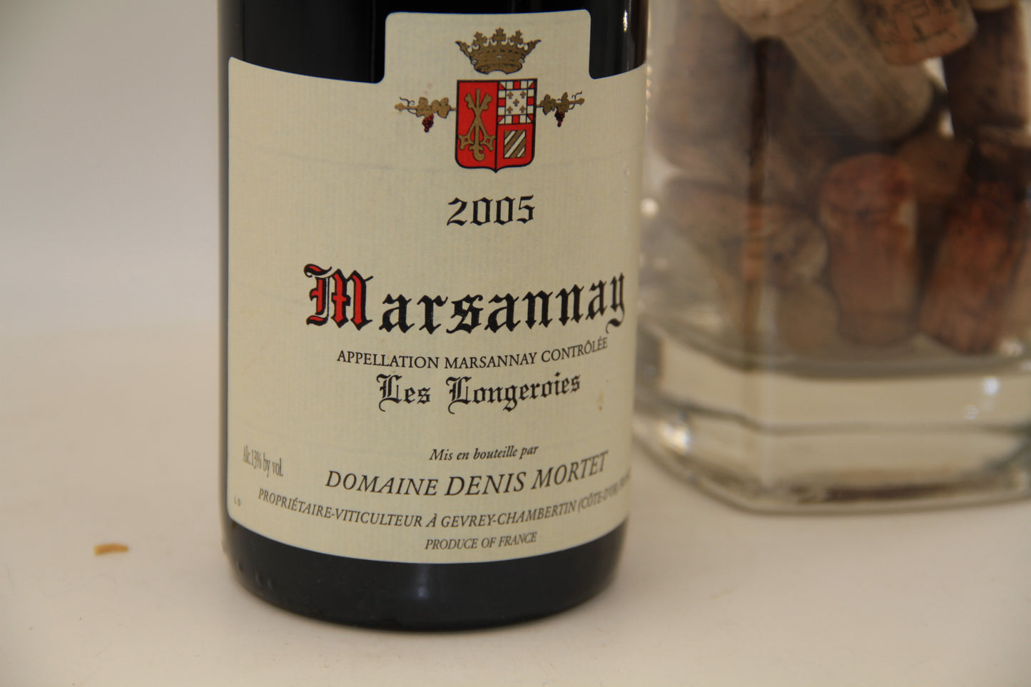 Marsannay " Les Longeroies " ** 2005 ** Domaine Denis Mortet - Eric-Dixvins