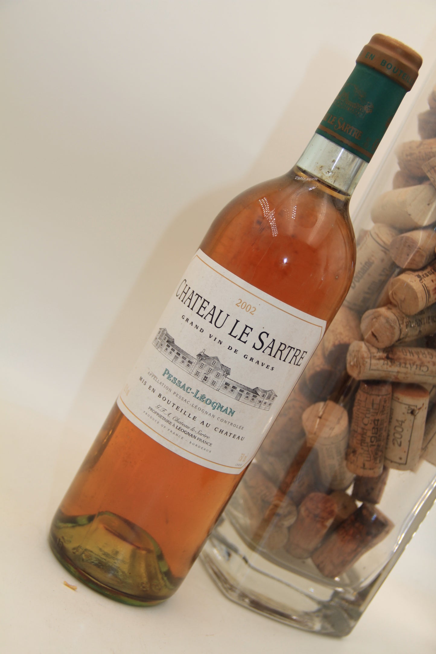 Chateau Le Sartre ** 2002 ** Pessac Leognan - Eric-Dixvins