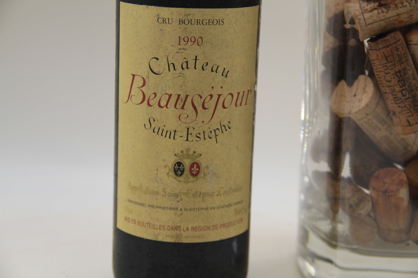 Chateau Beauséjour **1990** Cru bourgeois Saint-Eséphe - Eric-Dixvins