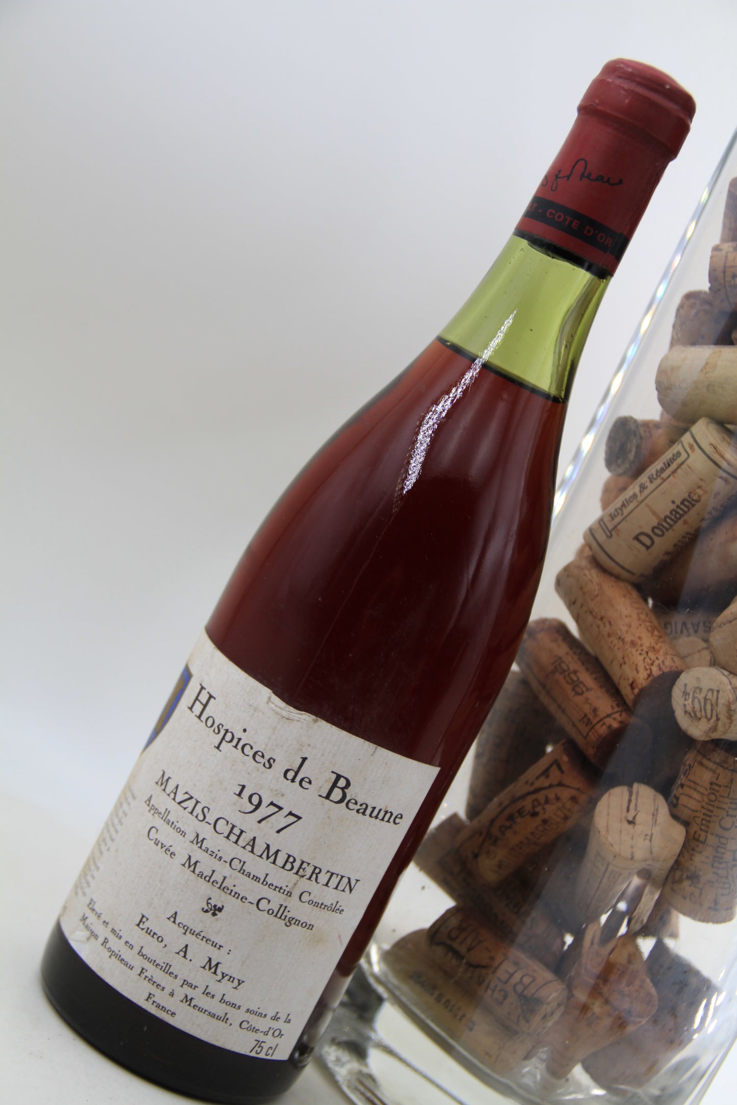 -Mazis-Chambertin ** Cuvée Madeleine-Collignon " ** 1977 ** Hospices de Beaune - Eric-Dixvins