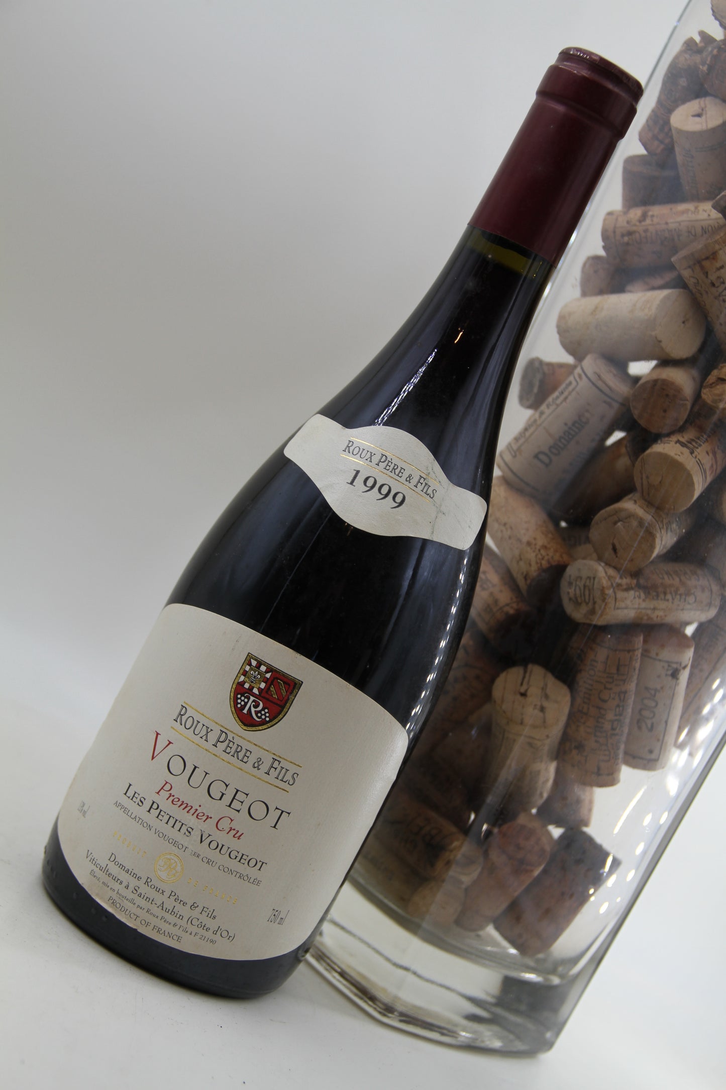-Vougeot 1er Cru "les Petits Vougeot " **1999** Domaine Roux - Eric-Dixvins