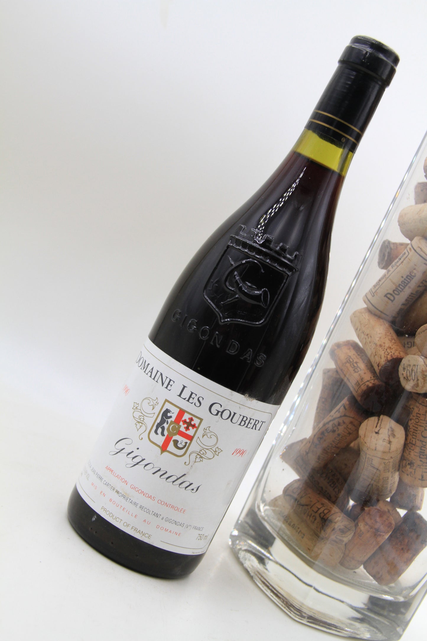 - Gigondas ** 1990 ** Domaine Les Goubert - Eric-Dixvins