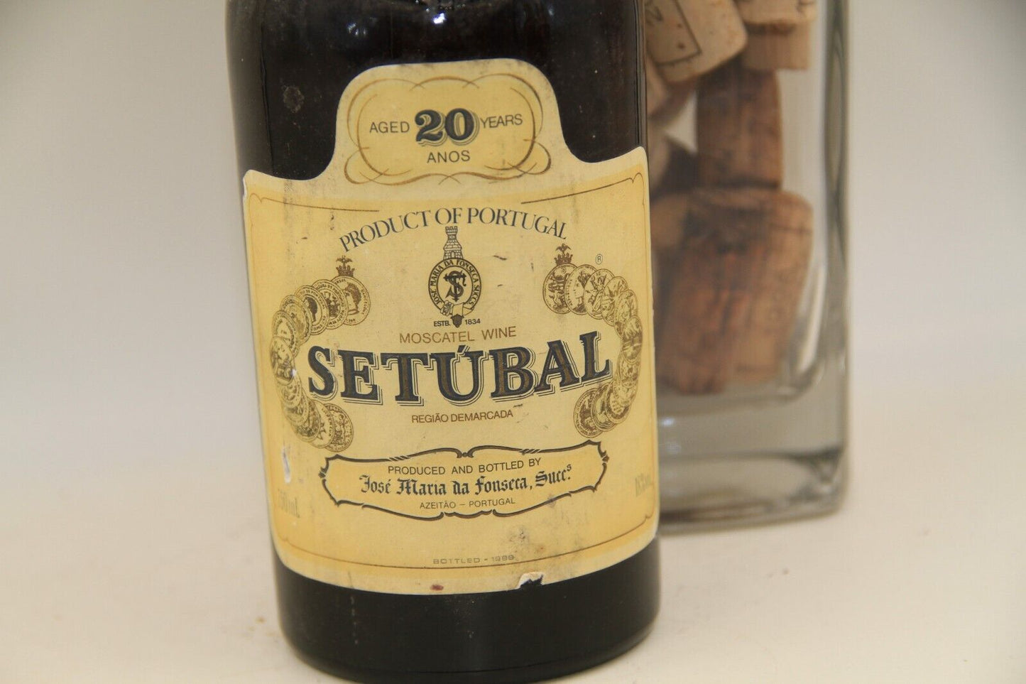 Moscatel Setubal "20 years ** mise en bouteille 1989 ** José Maria Fonseca - Eric-Dixvins