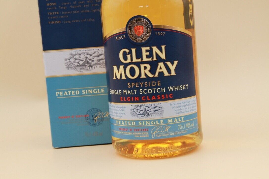Glen Moray ** Peated Single Malt ** Single Malt Scotch Whisky - Eric-Dixvins