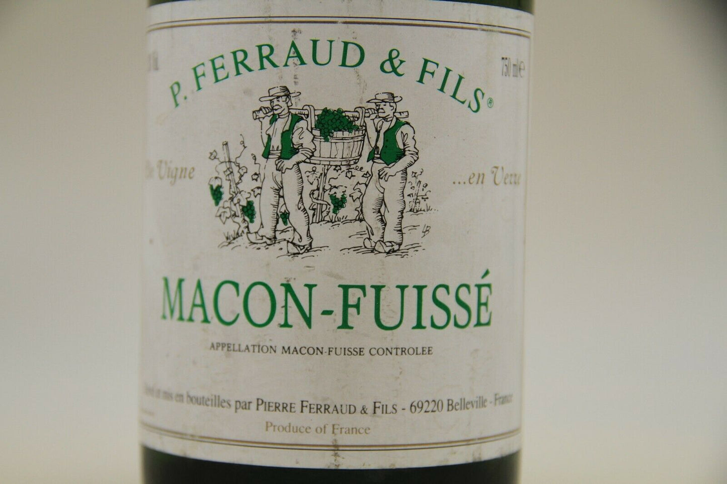 Macon Fuissé ** 1995 ** P Ferraud - Eric-Dixvins