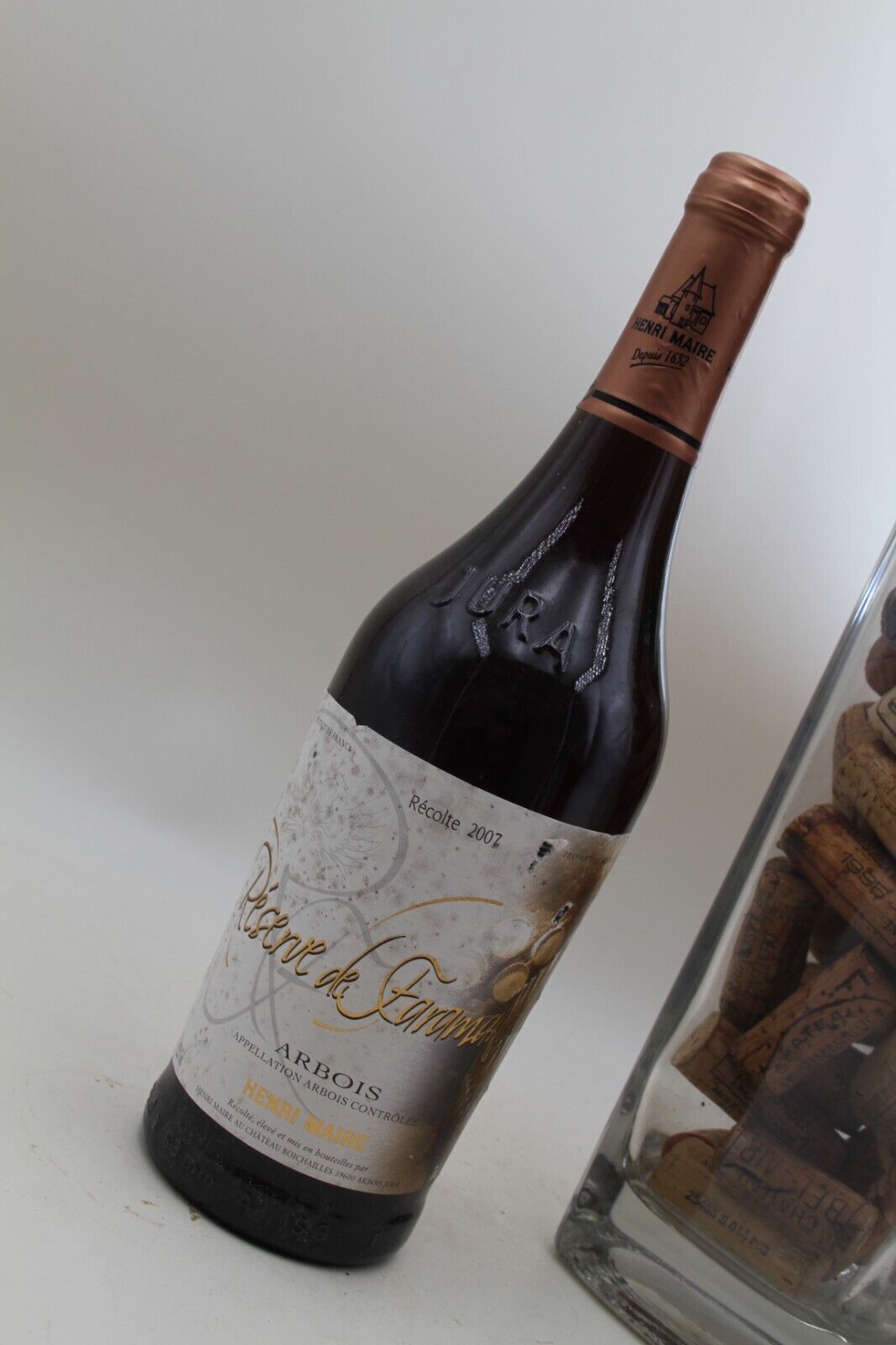 -Arbois " Reserve de Faramand " ** 2007 ** Henri Maire - Eric-Dixvins