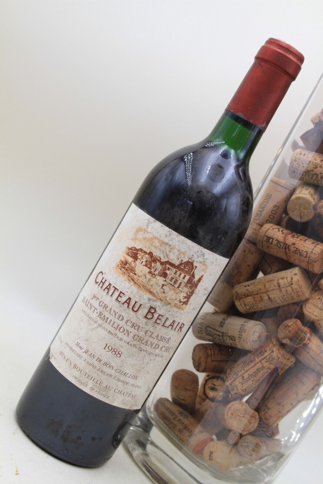 - Chateau Belair ** 1988 ** Saint Emilion 1er Grand Cru Classé - Eric-Dixvins