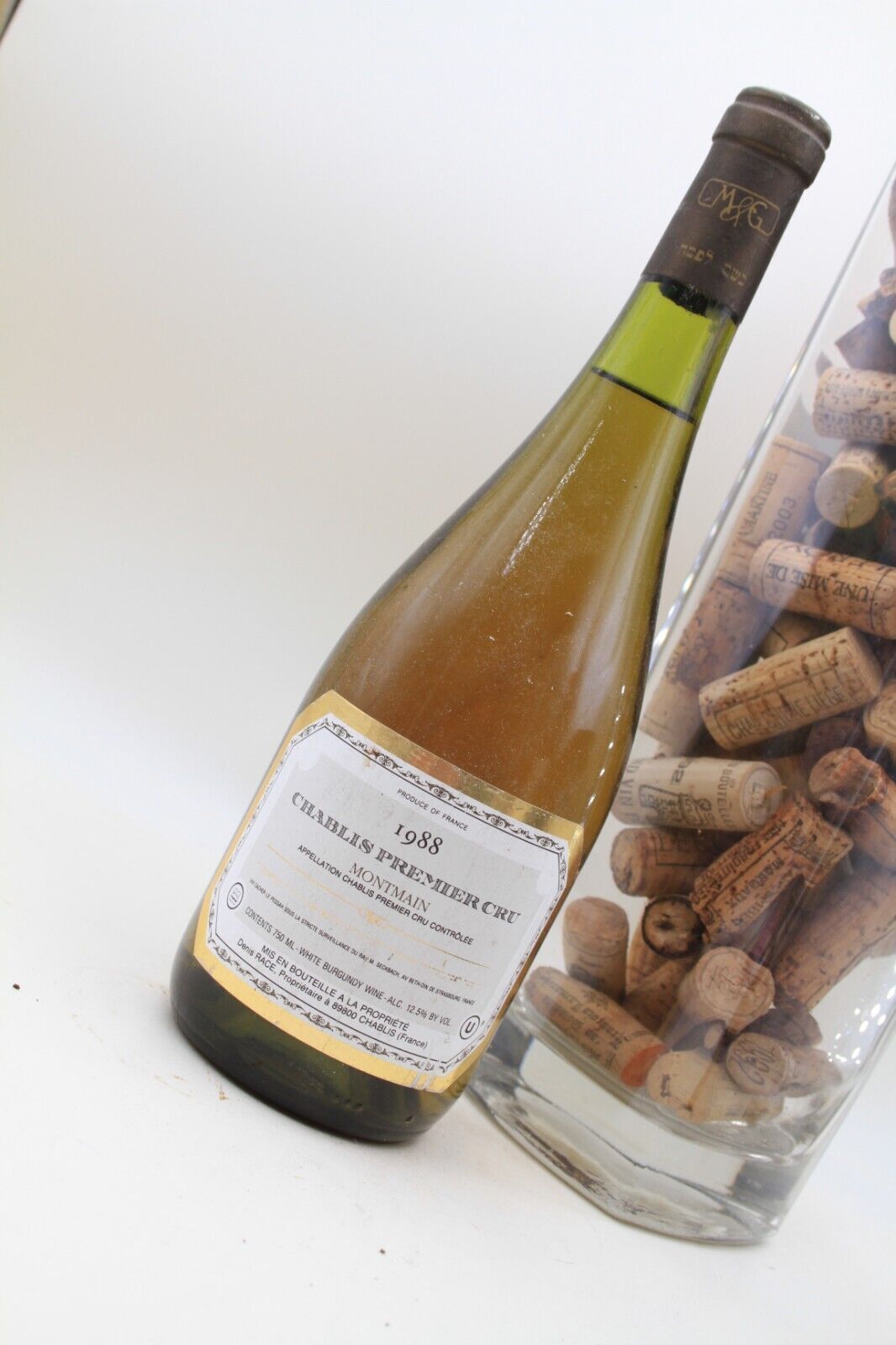 - Chablis 1er Cru " Montmain " **1988** Domaine Race - Eric-Dixvins