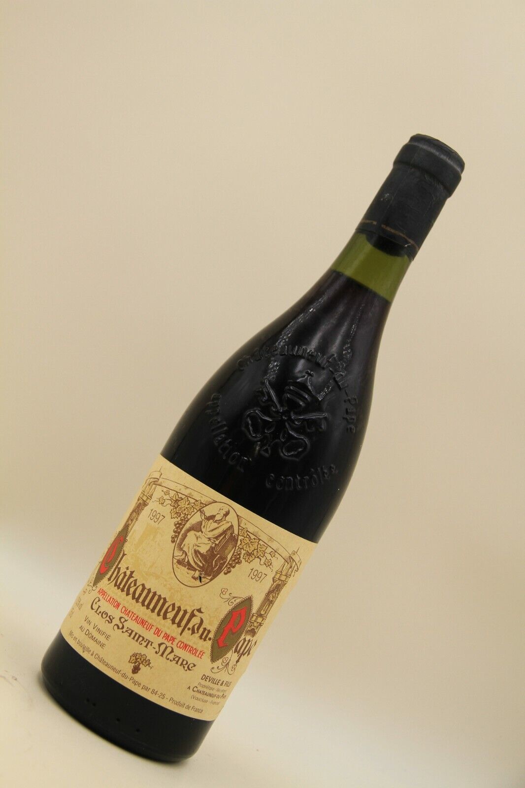 - Chateauneuf du Pape " Clos Saint Marc " **1997 ** Deville et Fils - Eric-Dixvins