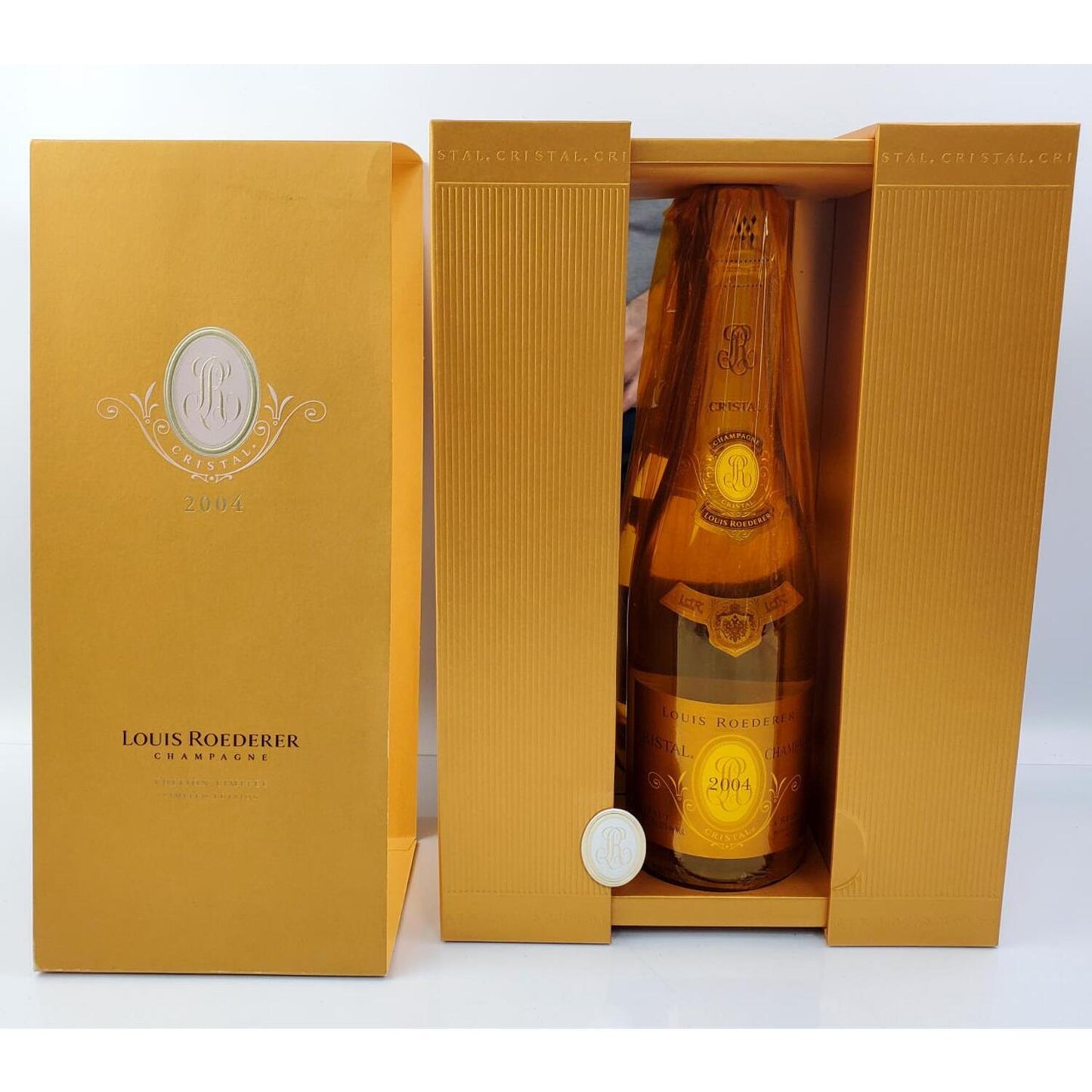 Champagne Cristal Roederer 2004 en coffret Édition Limitée - Eric-Dixvins