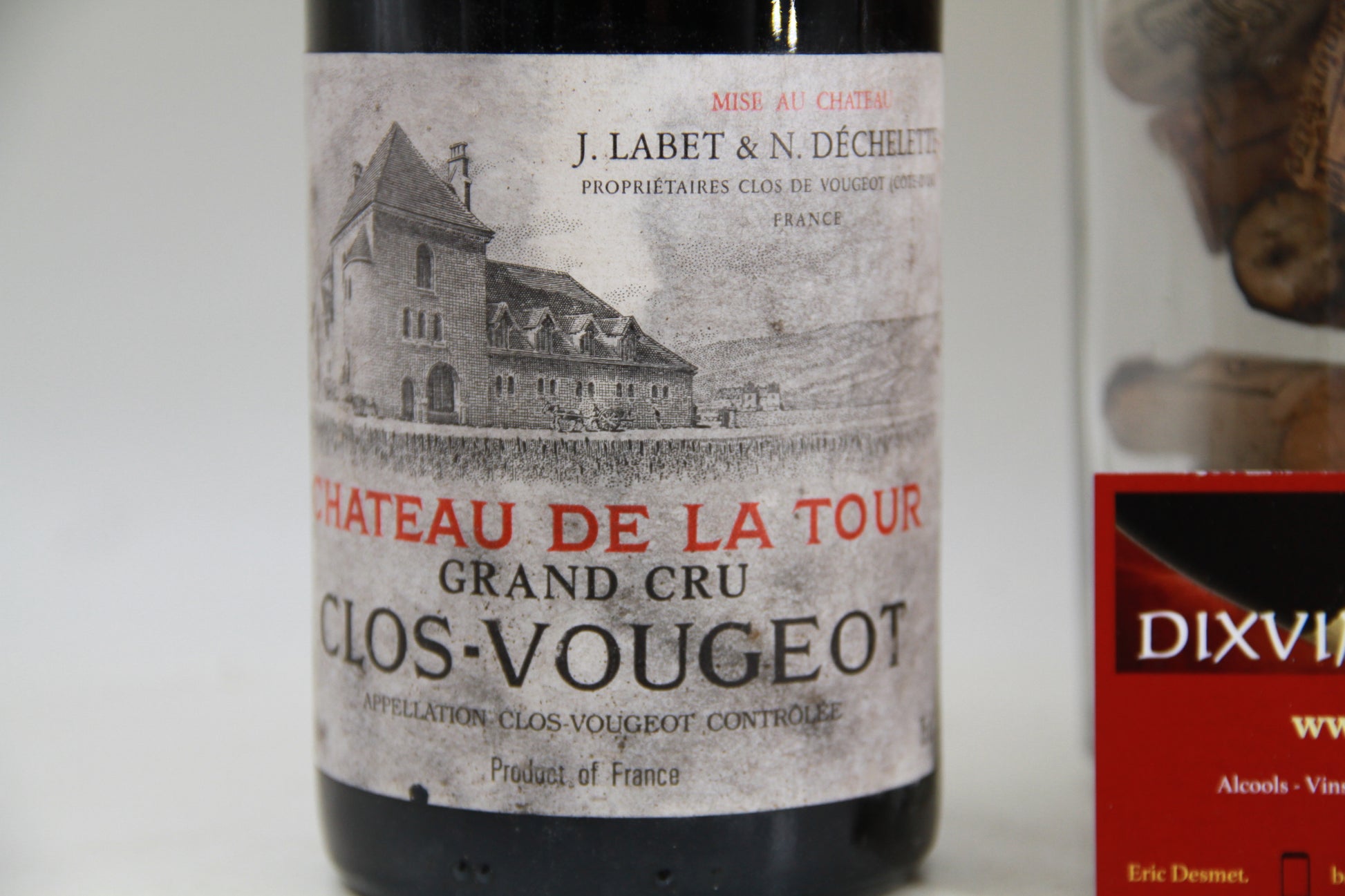 Clos Vougeot  GrandCru   ** 1995 **  Chateau De La Tour - Eric-Dixvins