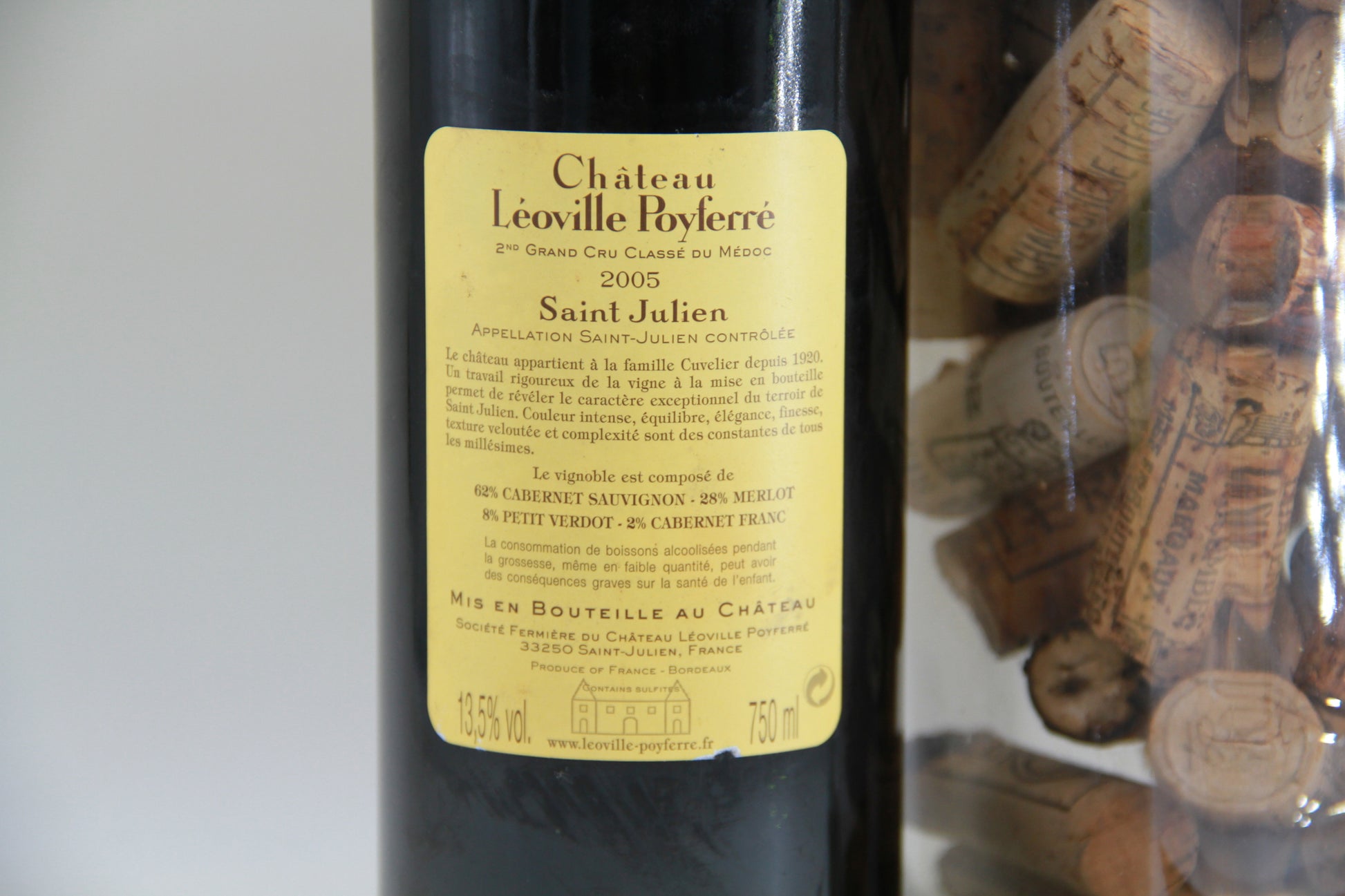 Chateau Léoville Poyferré  ** 2005 **   Grand Cru Classé Saint Julien - Eric-Dixvins