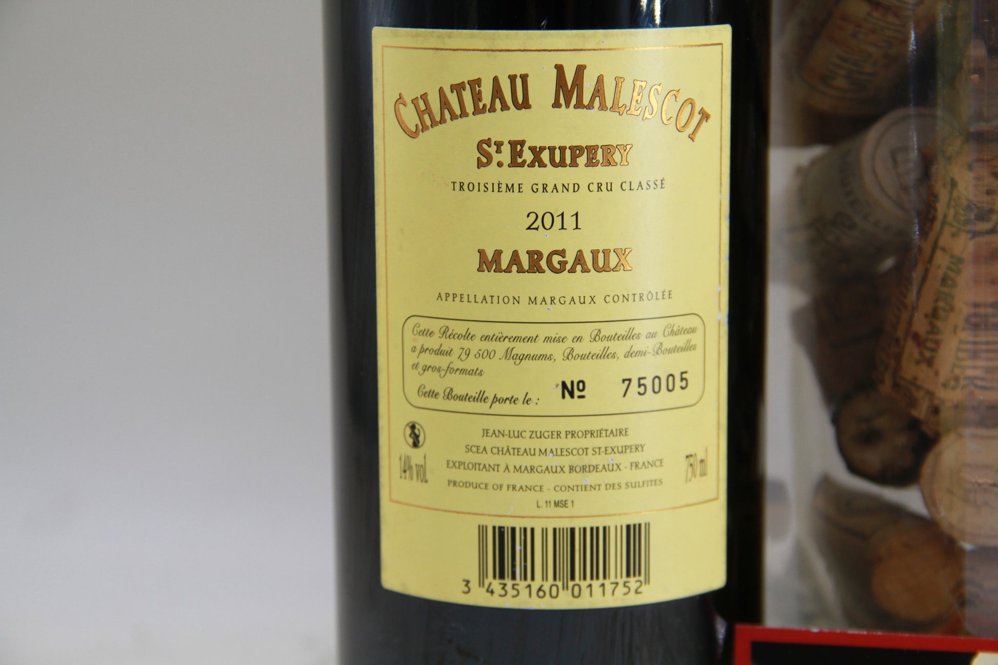 Malescot St Exuperuy ** 2011 **   Grand Cru Classé   Margaux - Eric-Dixvins