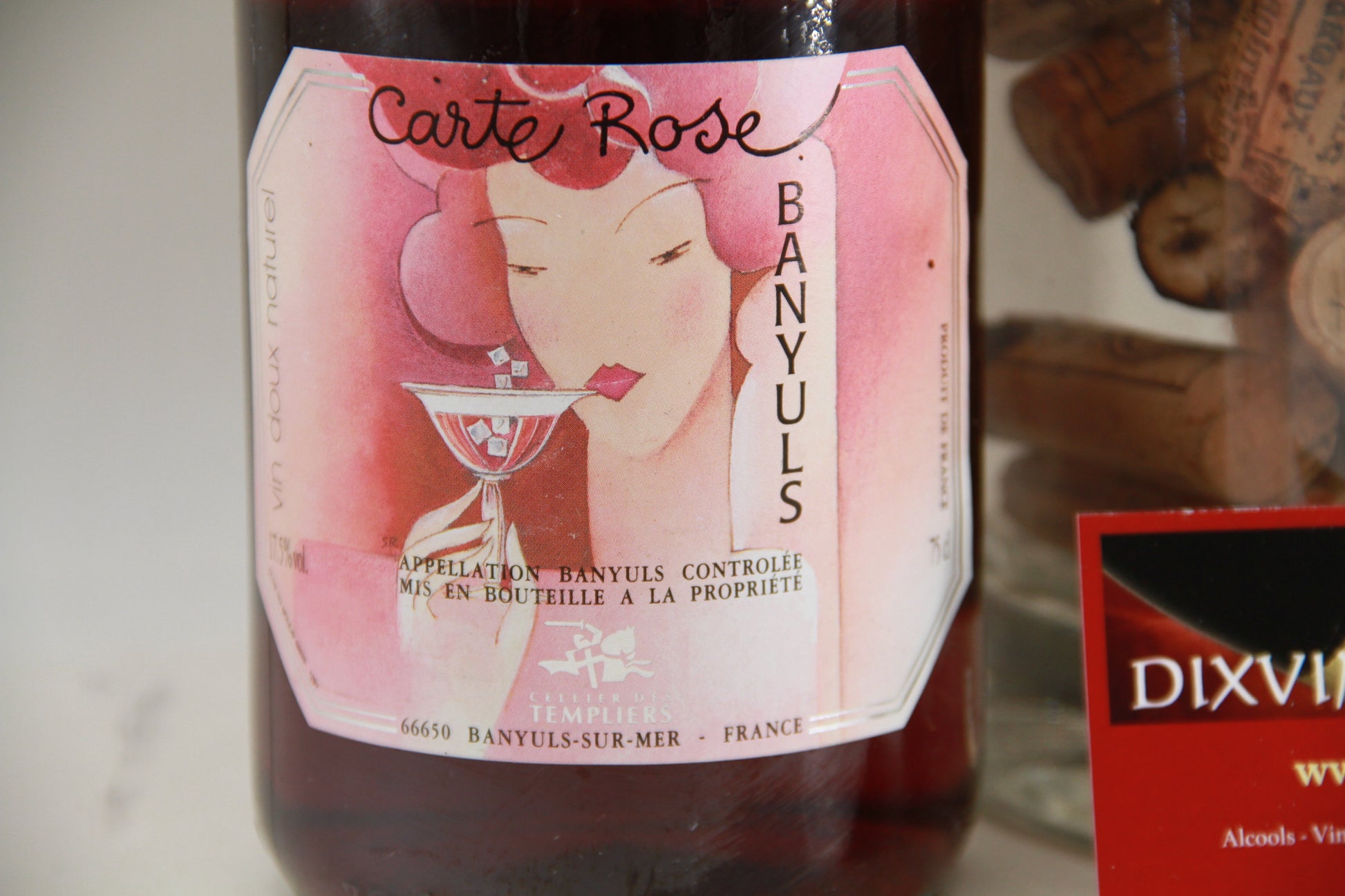 Banyuls " Carte Rosé " Cellier des Templiers - Eric-Dixvins