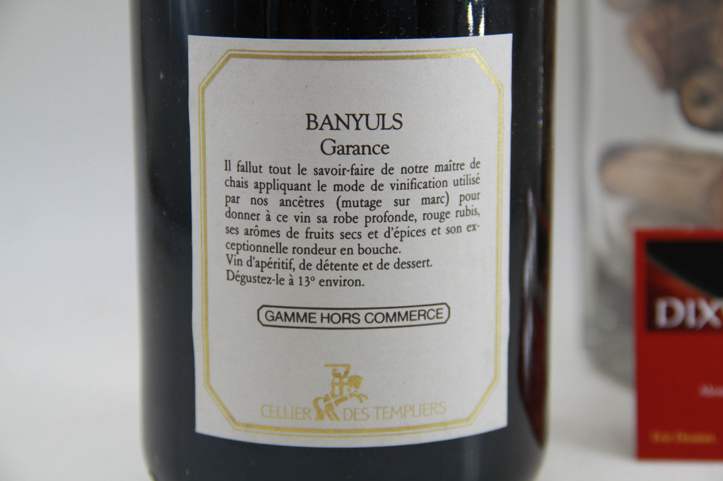 Banyuls  Garance ** Rubis **  " Cellier des Templiers - Eric-Dixvins